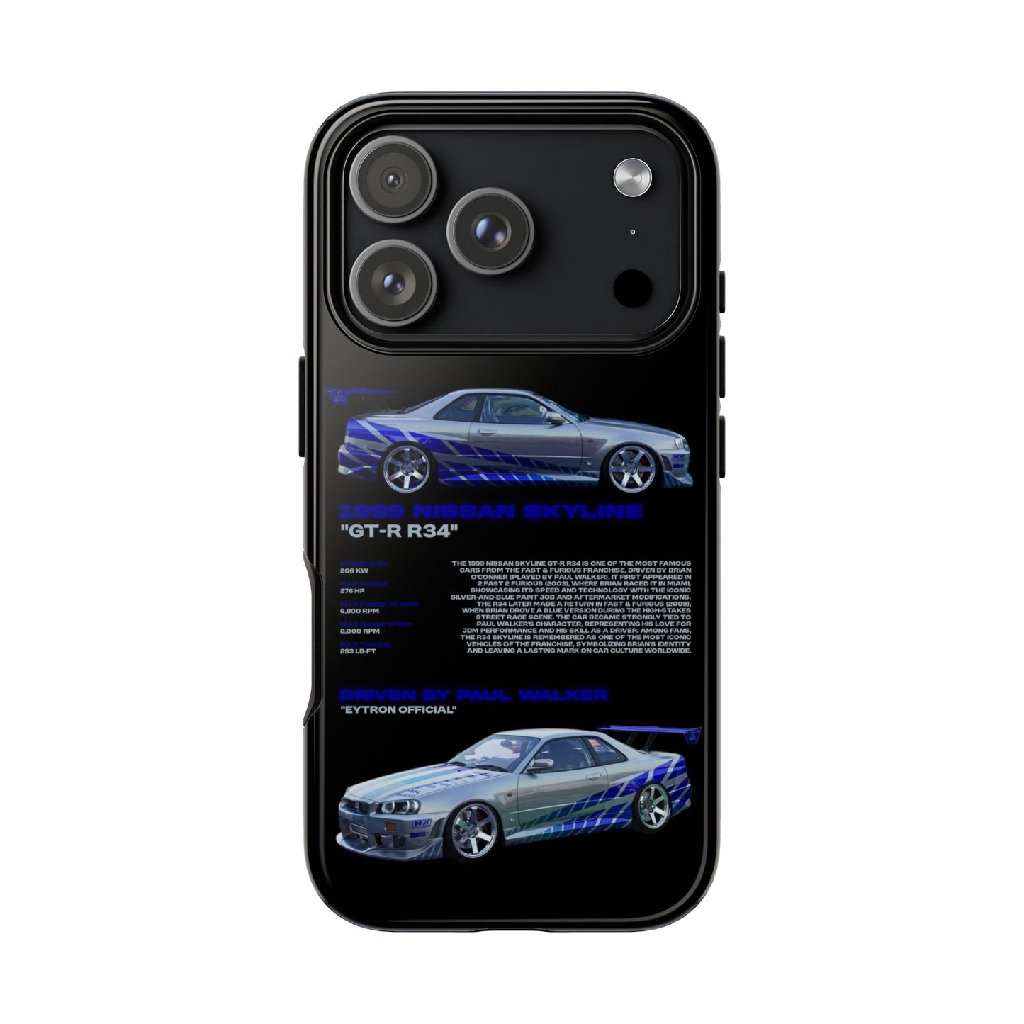 "GT-R R34" Sturdy Case