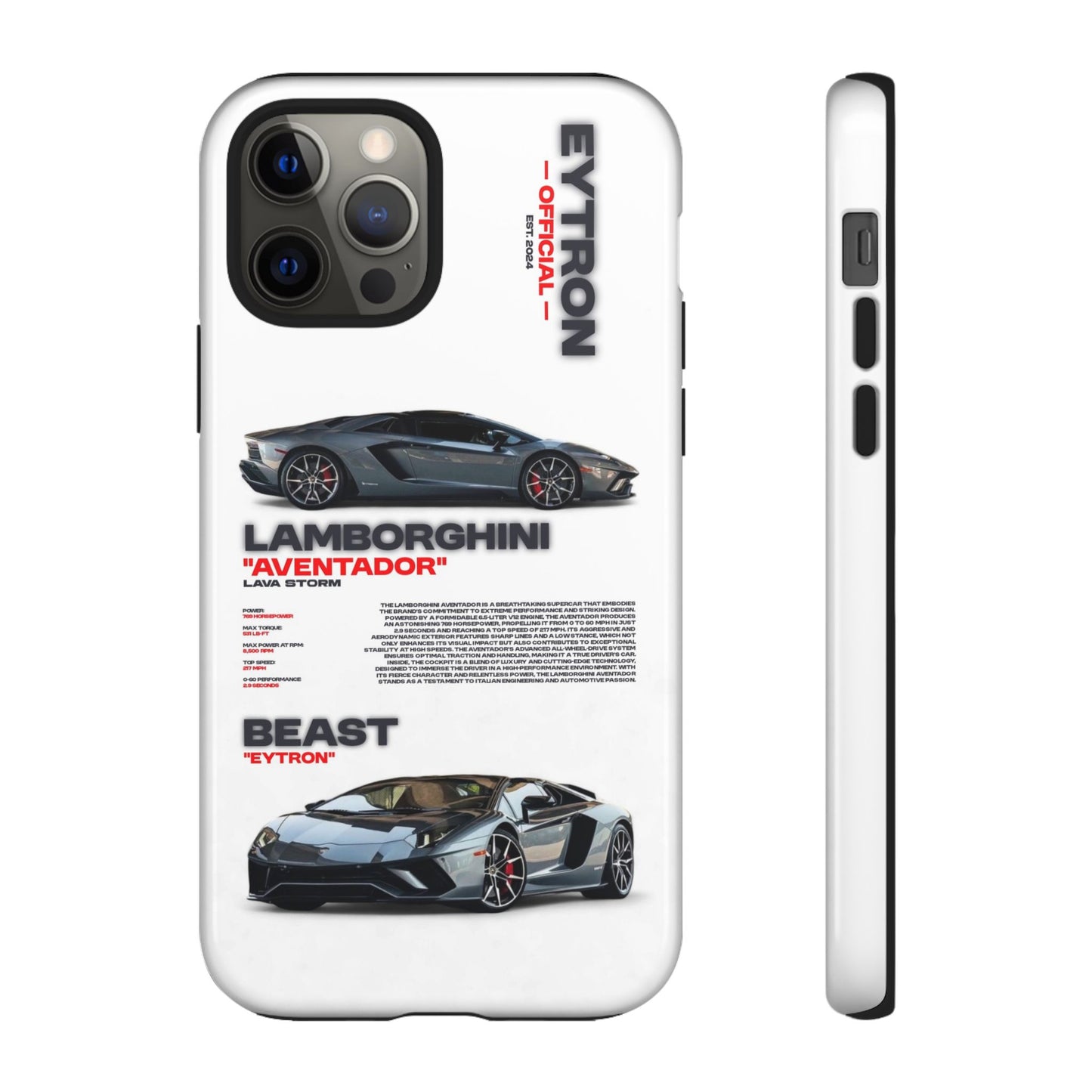 "Lava Storm" Sturdy Case