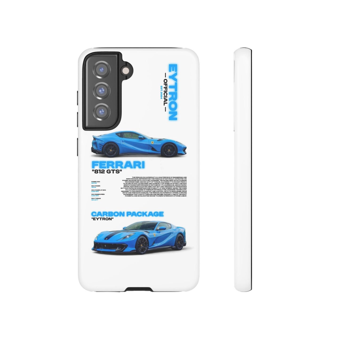 "Azure Bullet" Sturdy Case