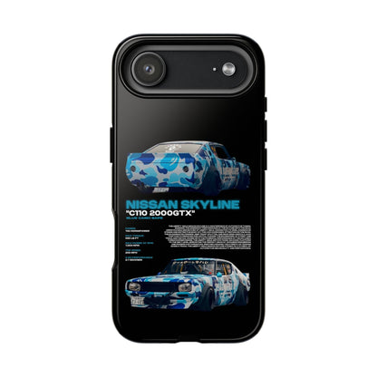 "Blue Camo Bape" Sturdy Case