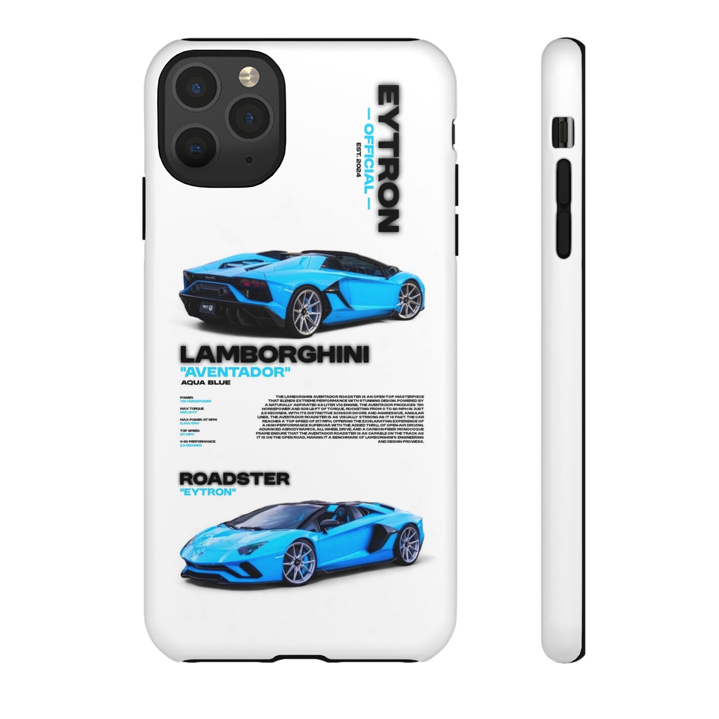 "Aqua Blue" Sturdy Case