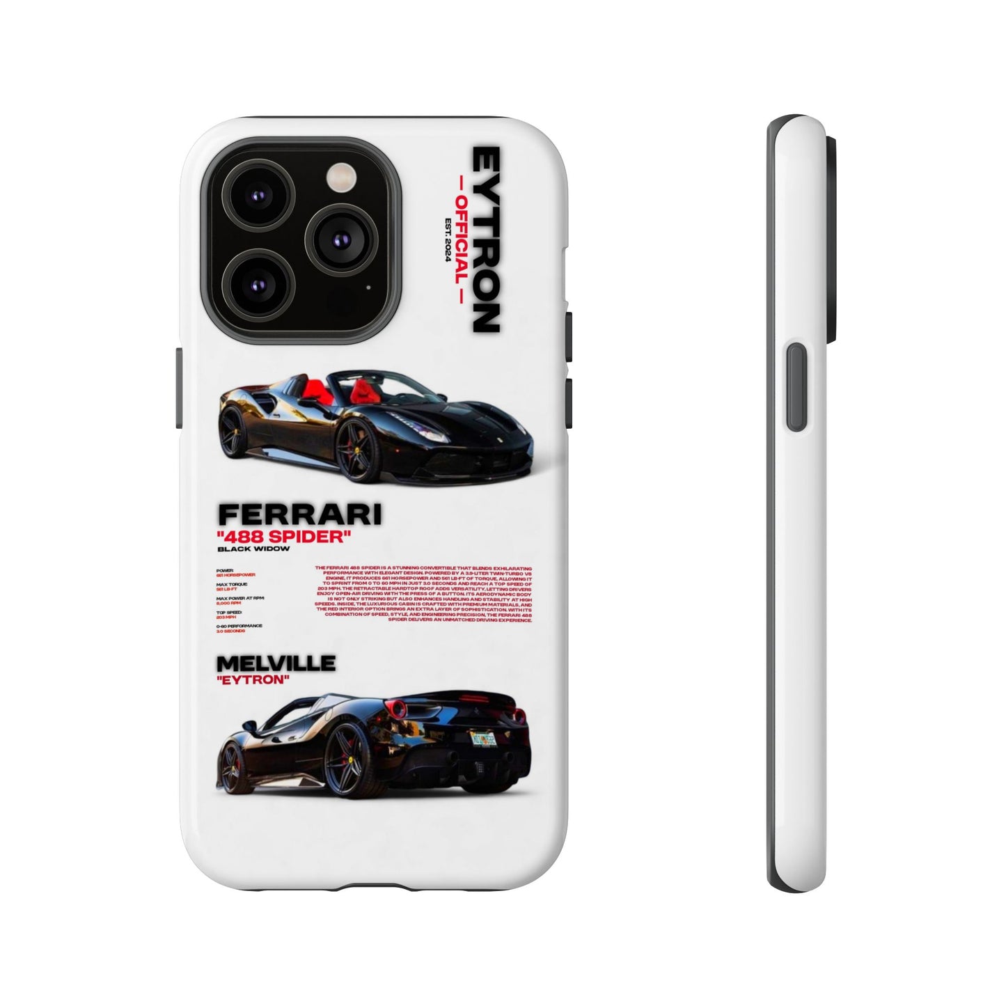 "Black Widow" Sturdy Case