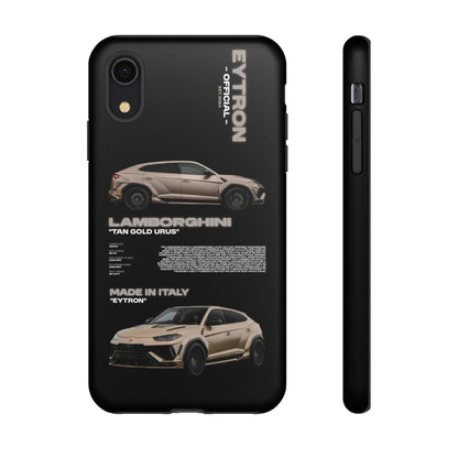 "Tan Gold Urus" Sturdy Case