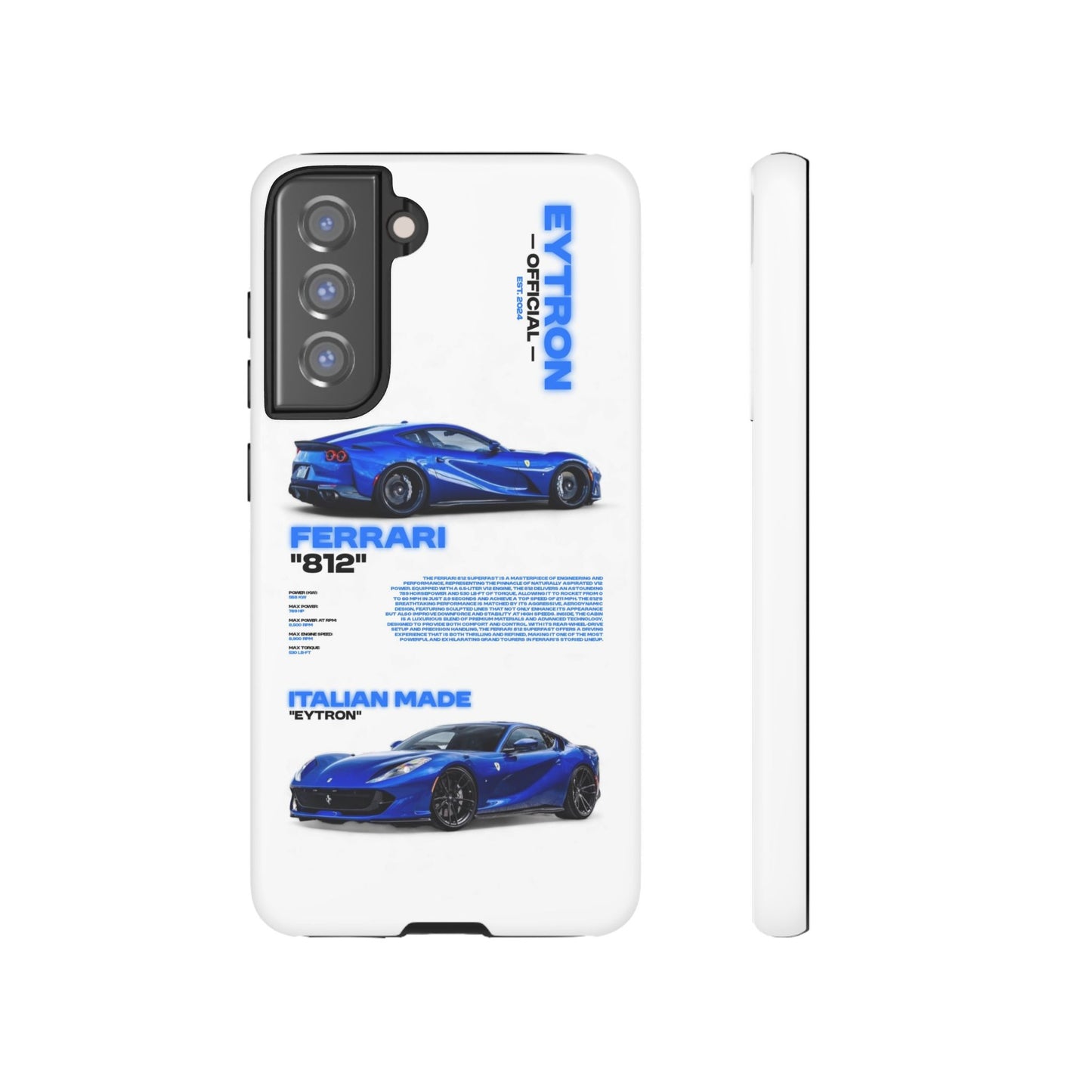 "Blue Thunder" Sturdy Case