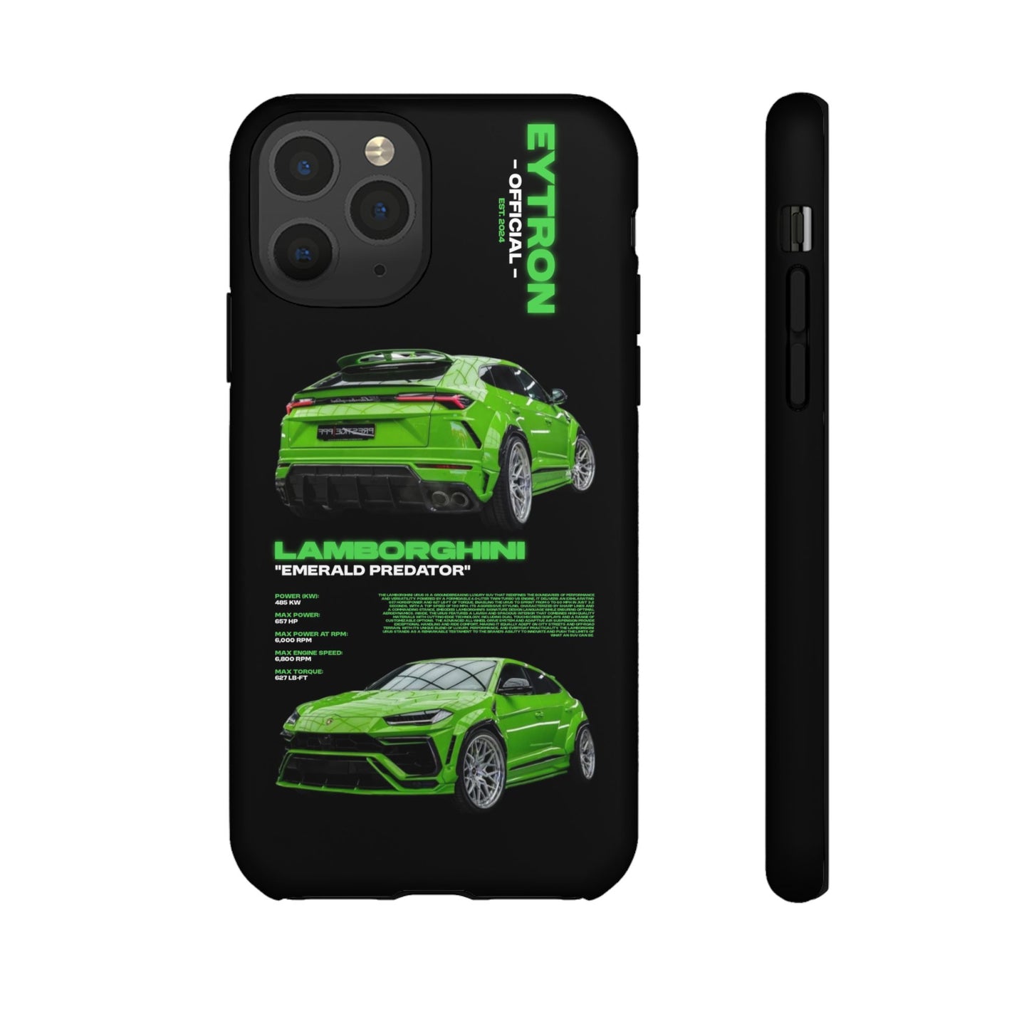 "Emerald Predator" Sturdy Case