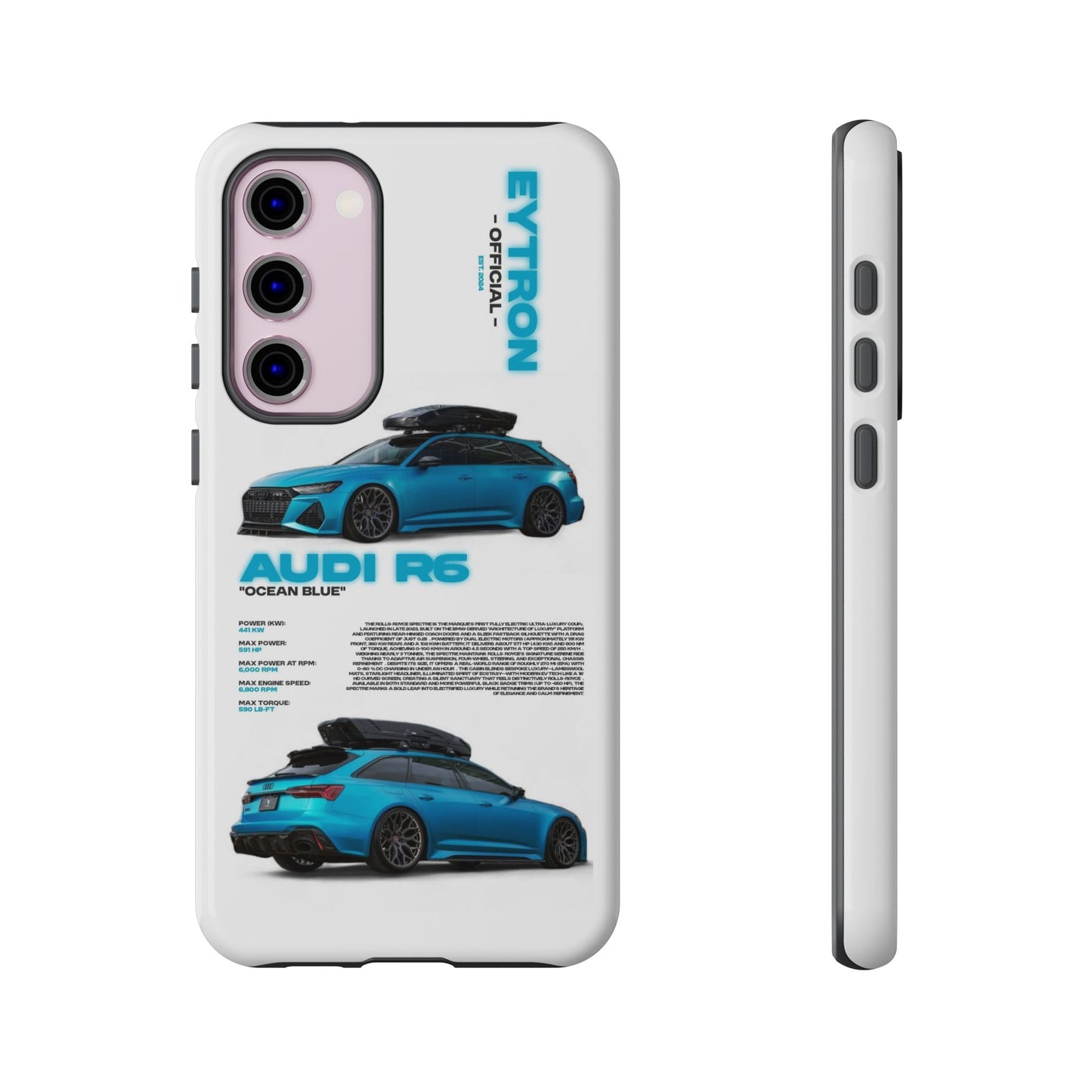 "Ocean Blue R6" Sturdy Case