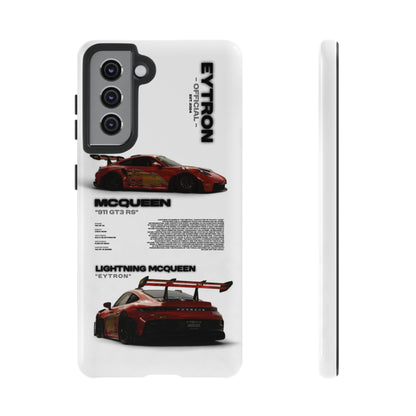 "McQueen" White Tough Case