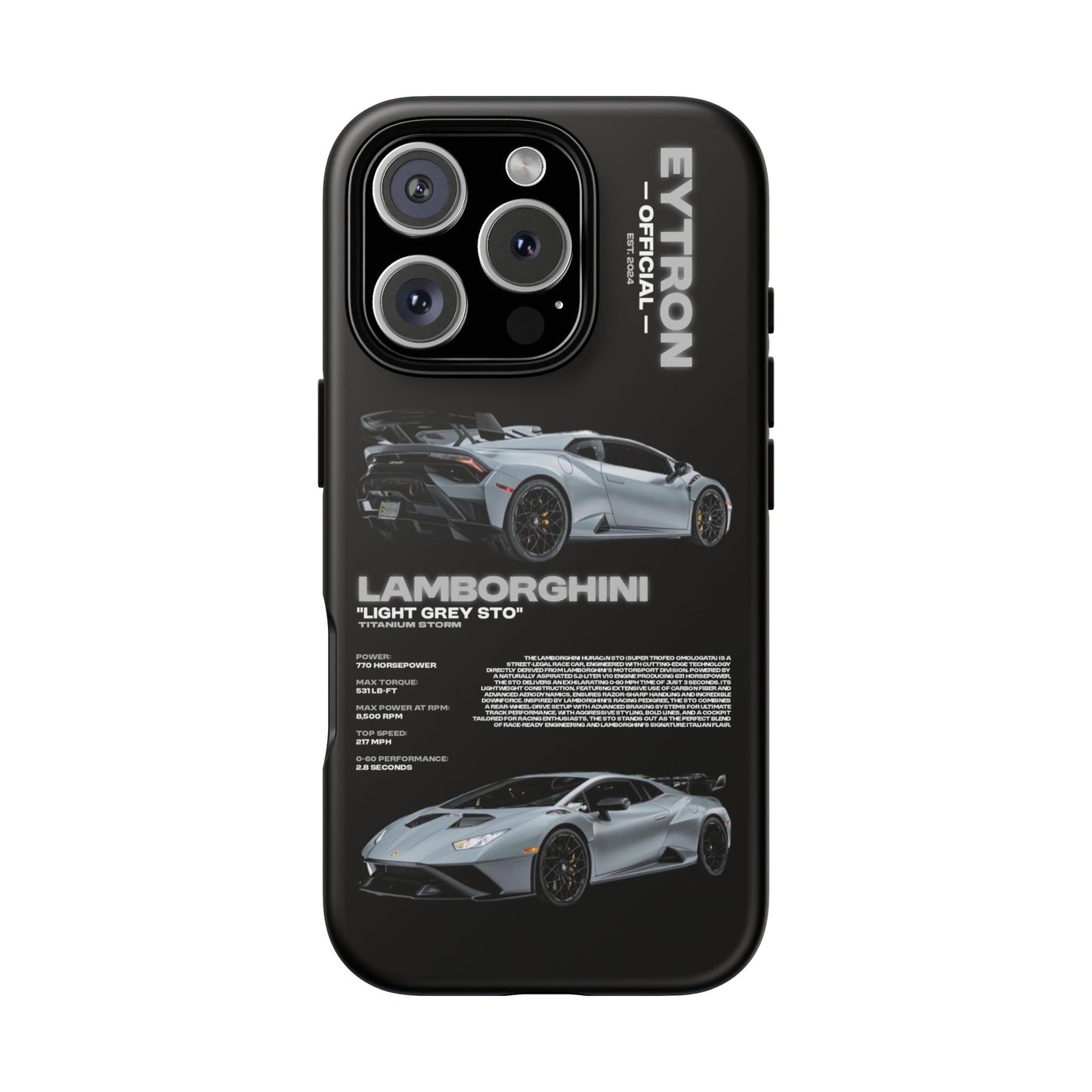 "Titanium Storm" Sturdy Case