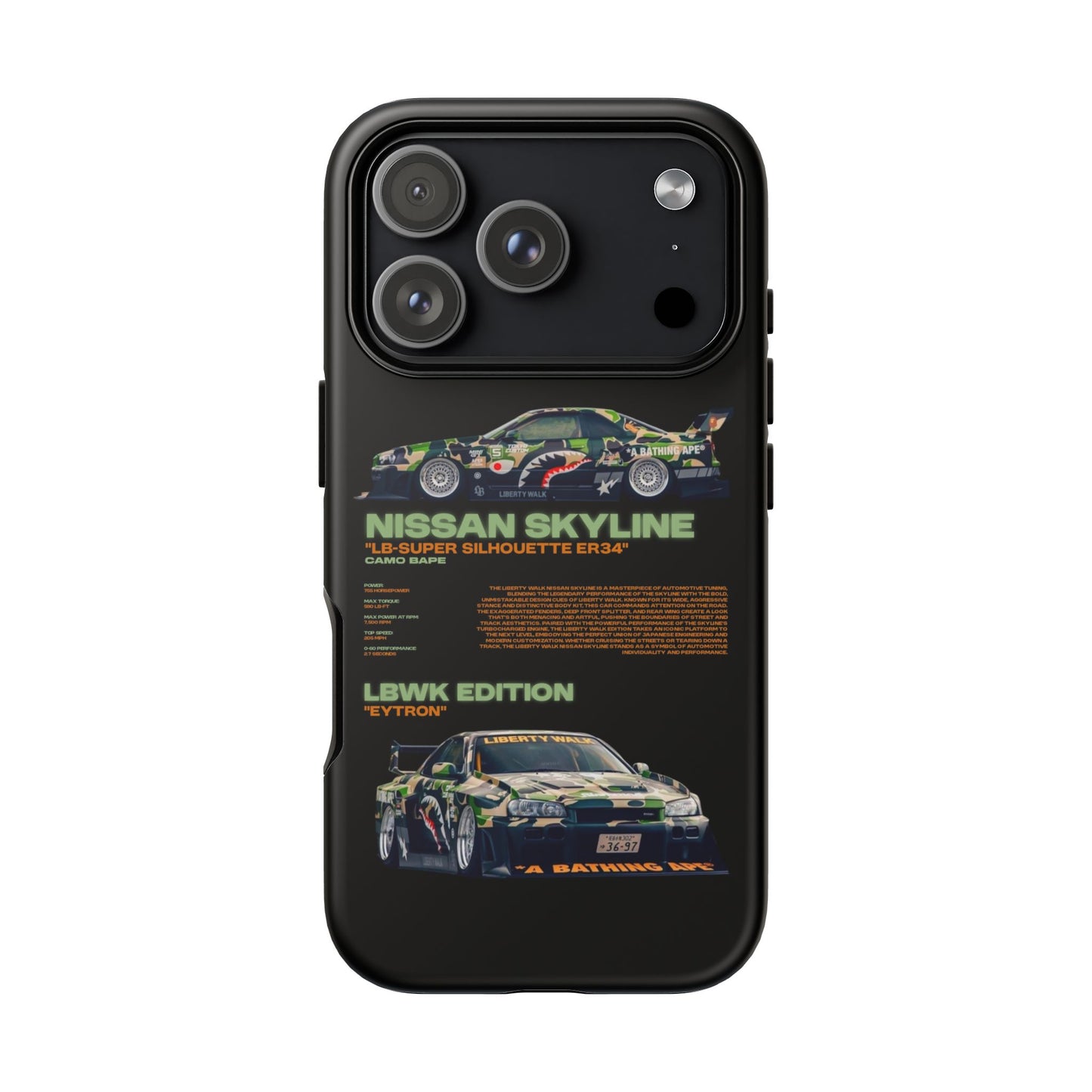 "Green Camo Bape" Sturdy Case
