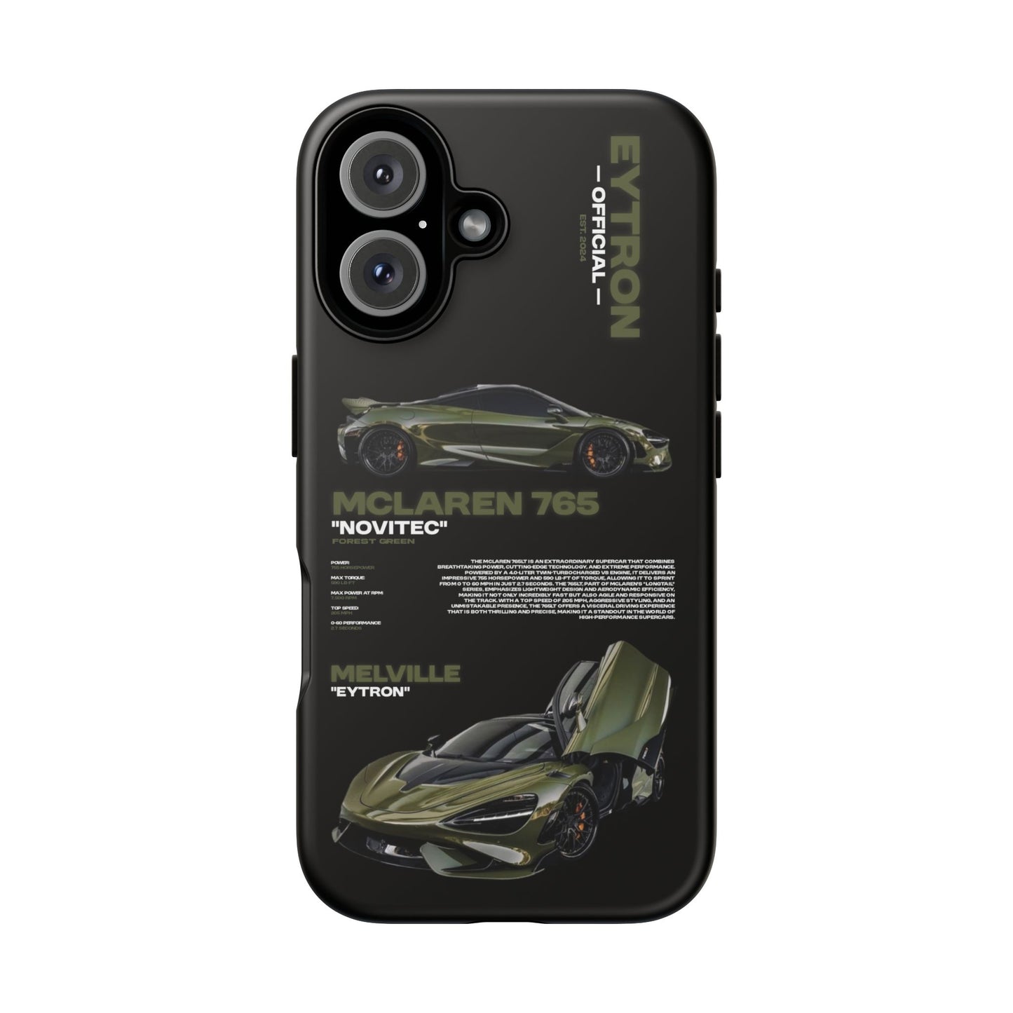 "Forest Green" Sturdy Case