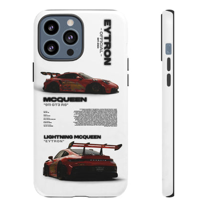 "McQueen" White Tough Case