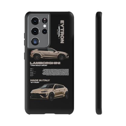 "Tan Gold Urus" Sturdy Case