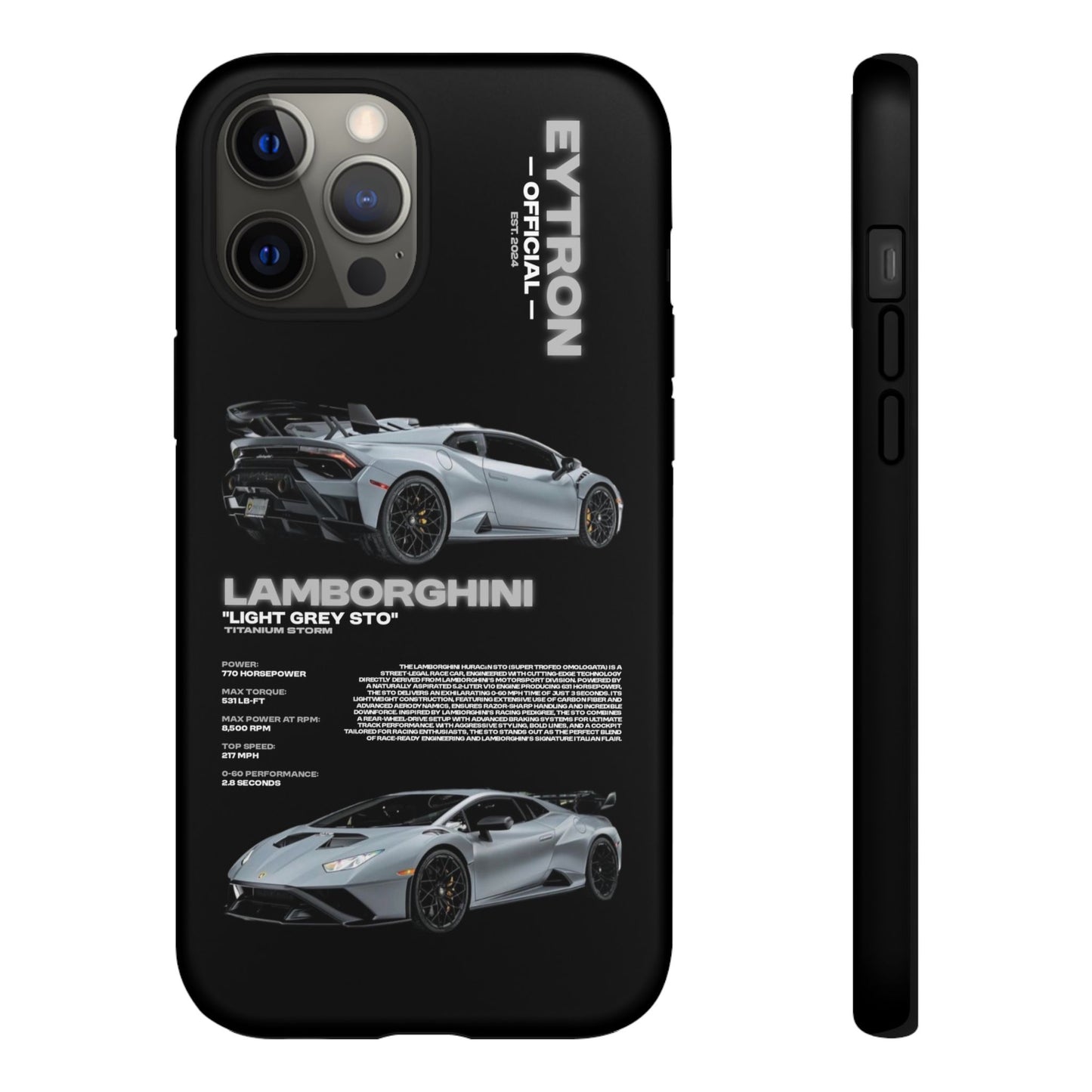 "Titanium Storm" Sturdy Case