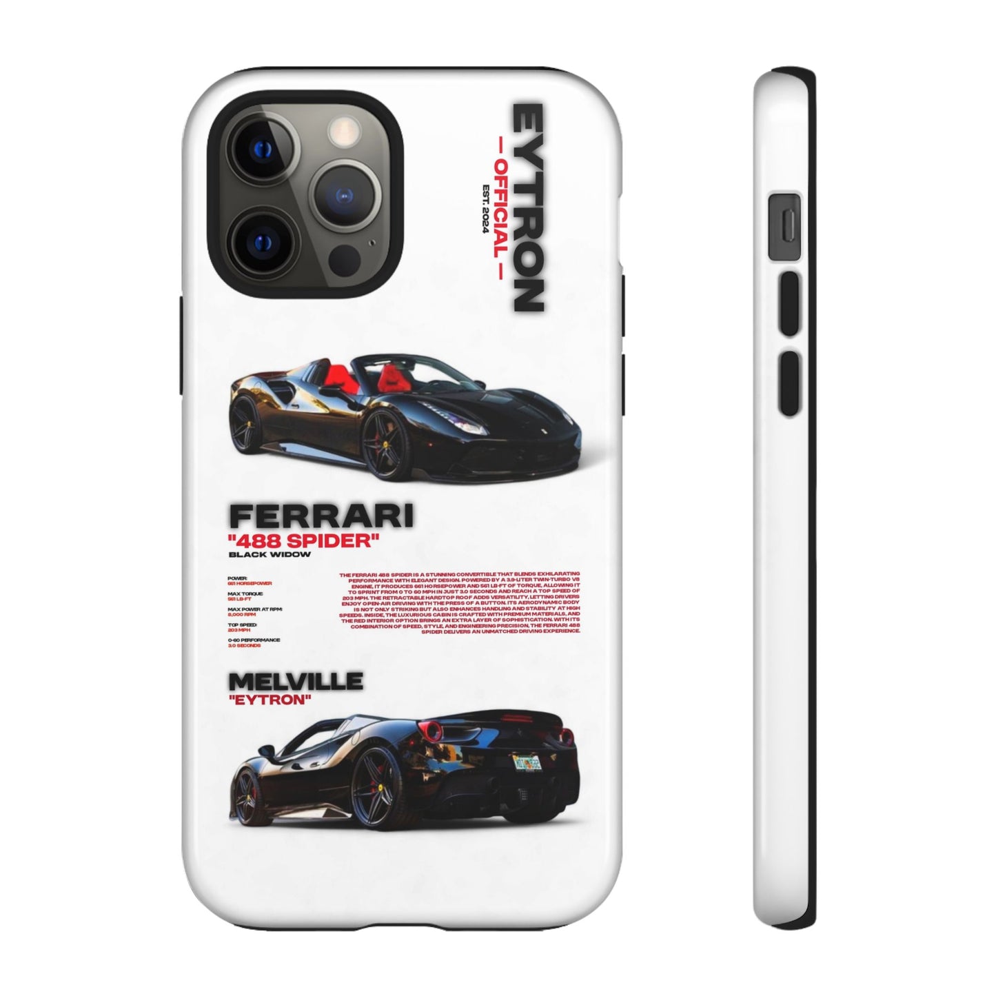 "Black Widow" Sturdy Case