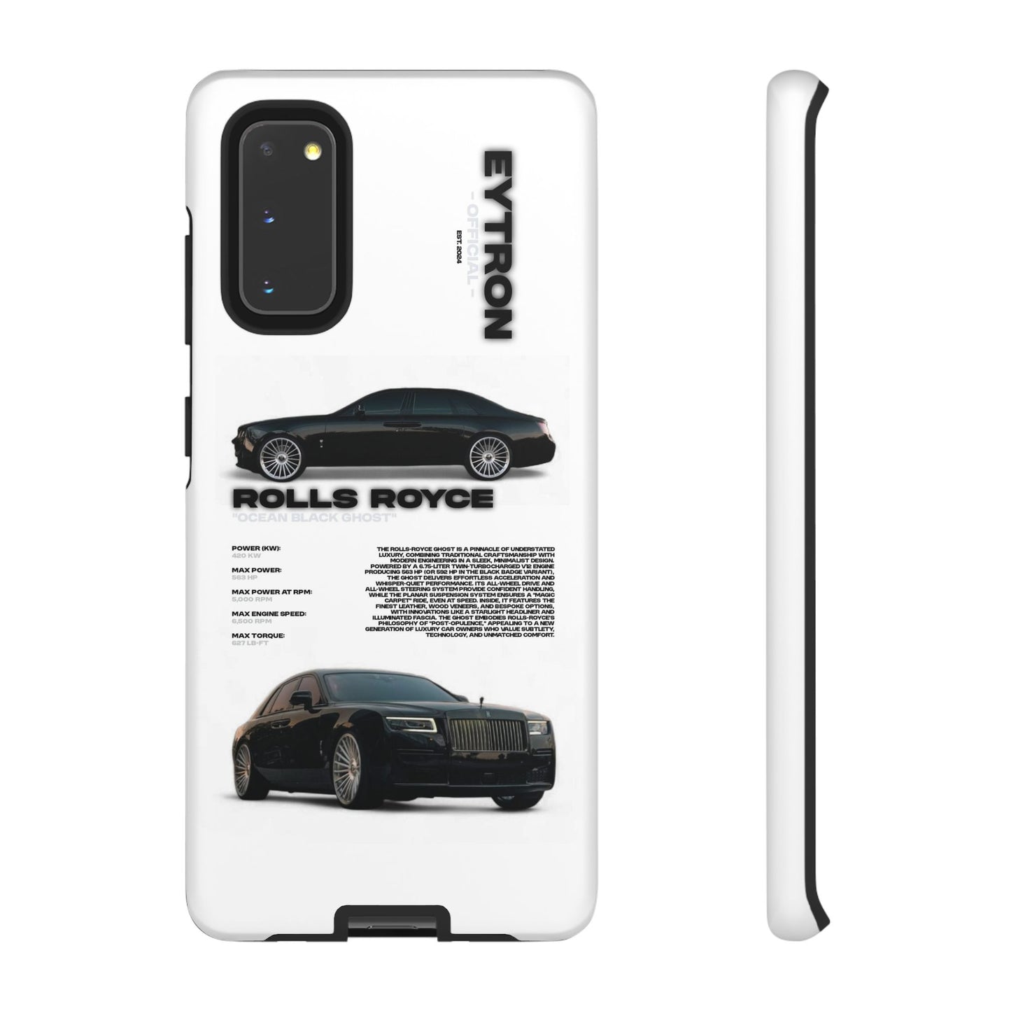 "Ocean Black Ghost" Sturdy Case