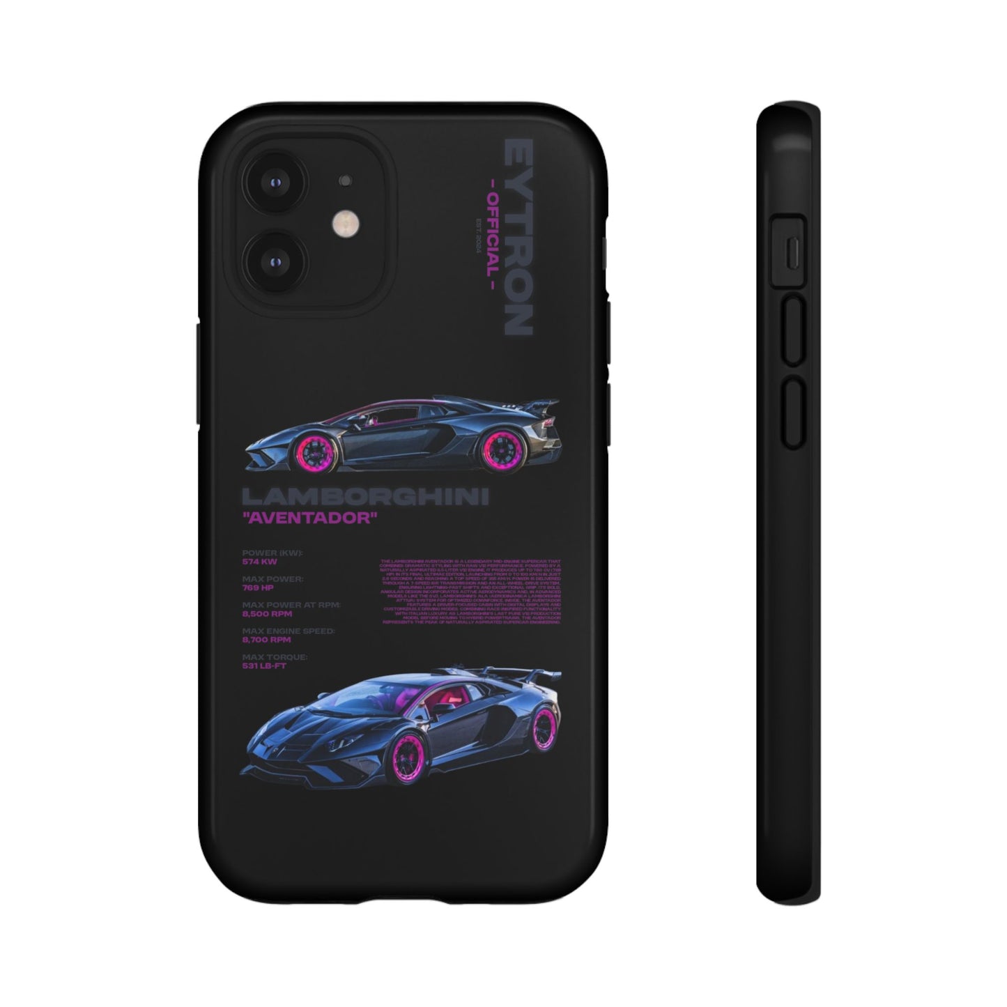 "Strad's Lambo" Sturdy Case