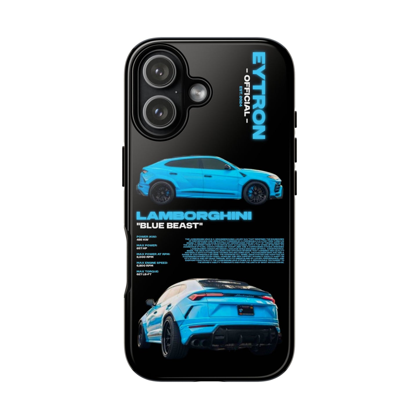 "Blue Beast" Sturdy Case