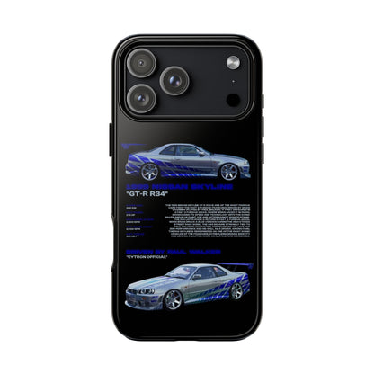 "GT-R R34" Sturdy Case