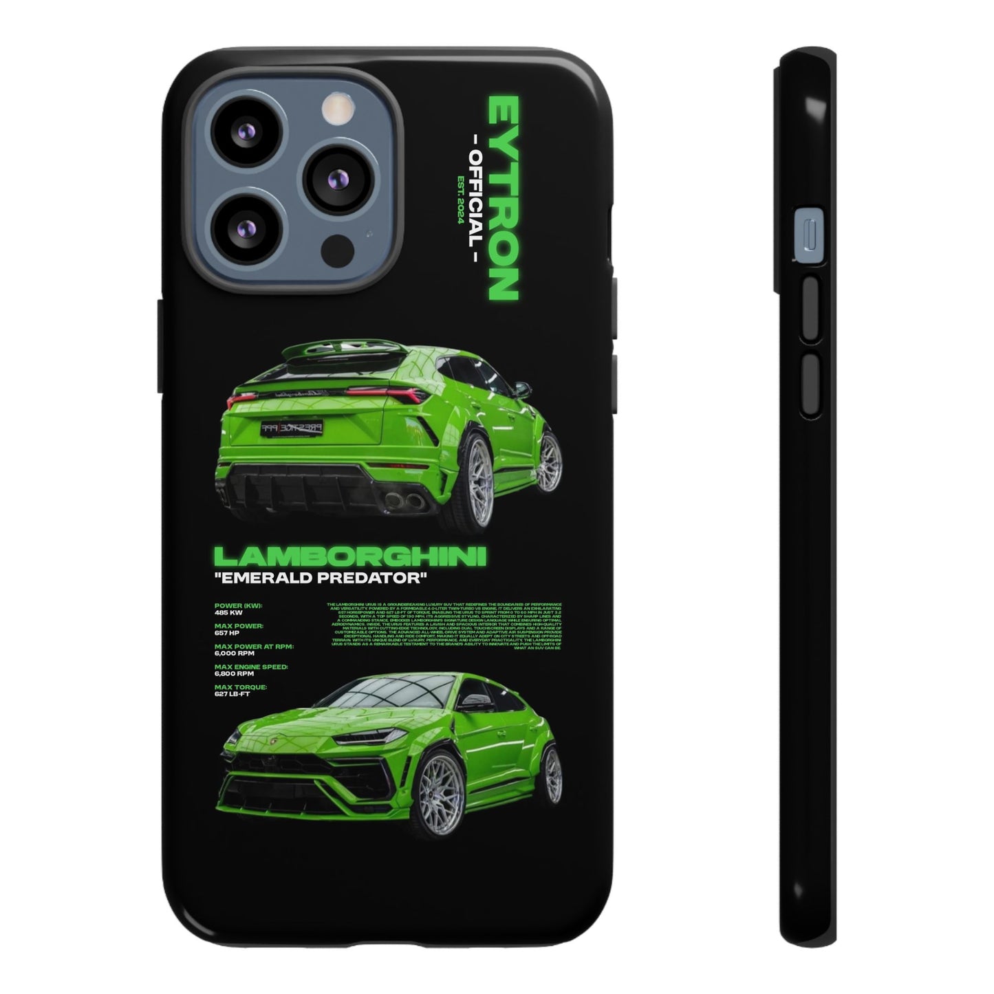 "Emerald Predator" Sturdy Case