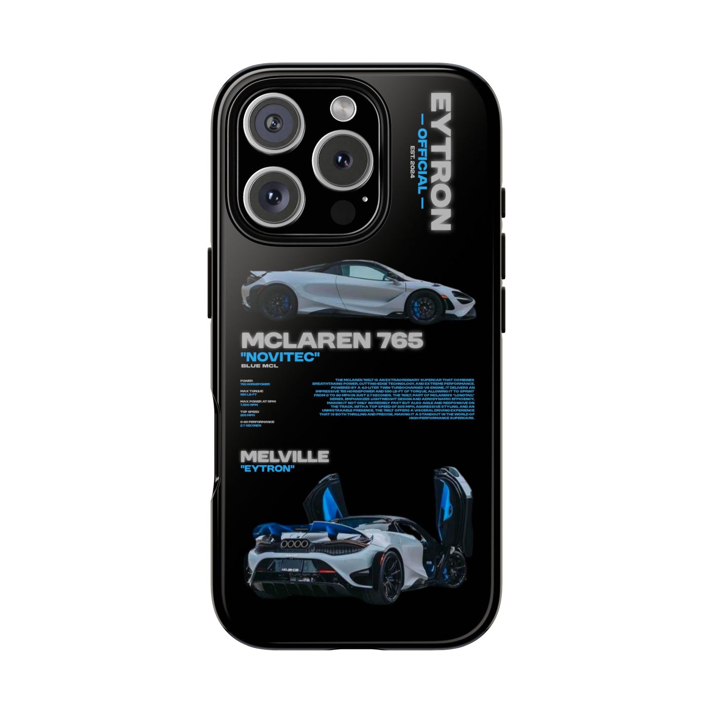 "Blue MCL" Sturdy Case