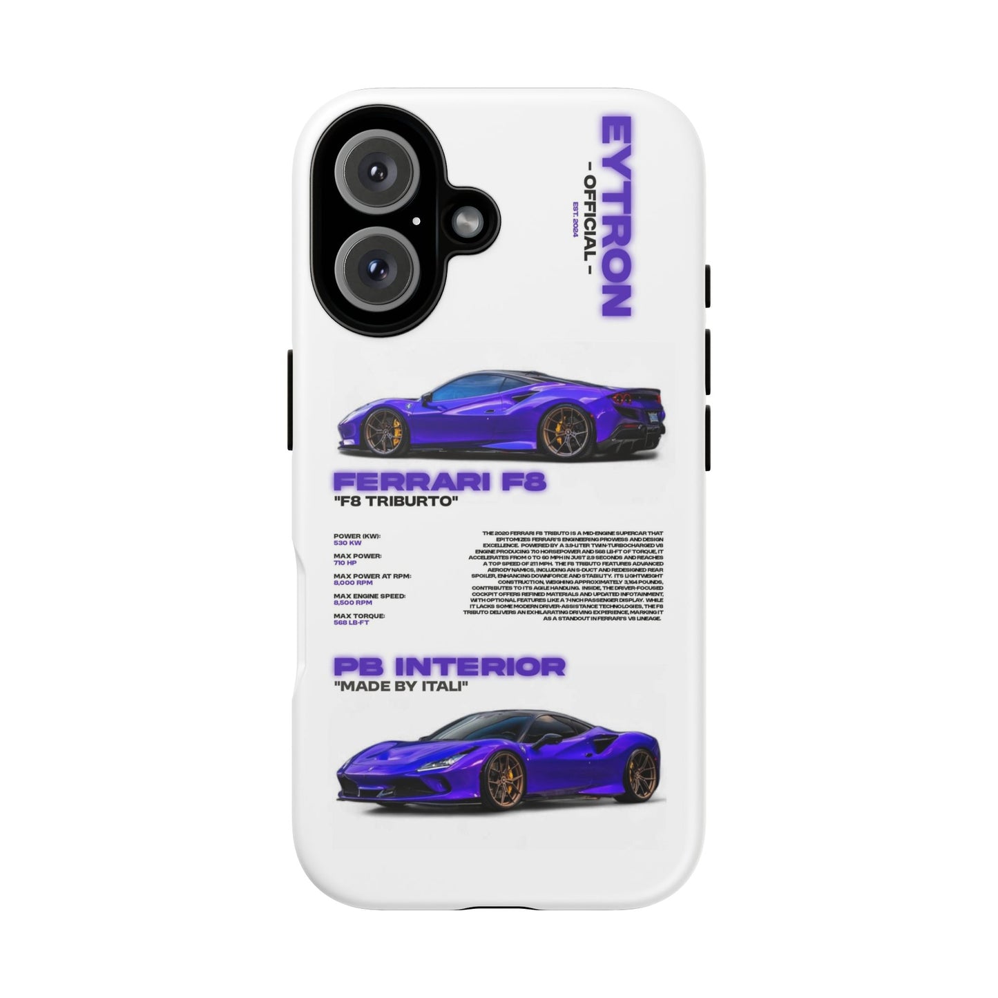 "F8 Triburto" Sturdy Case