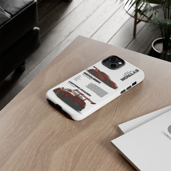 "McQueen" White Tough Case