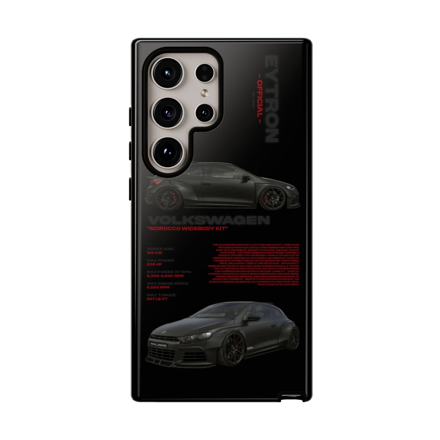 "Scirocco Widebody Kit" Sturdy Case