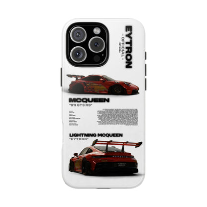 "McQueen" White Tough Case