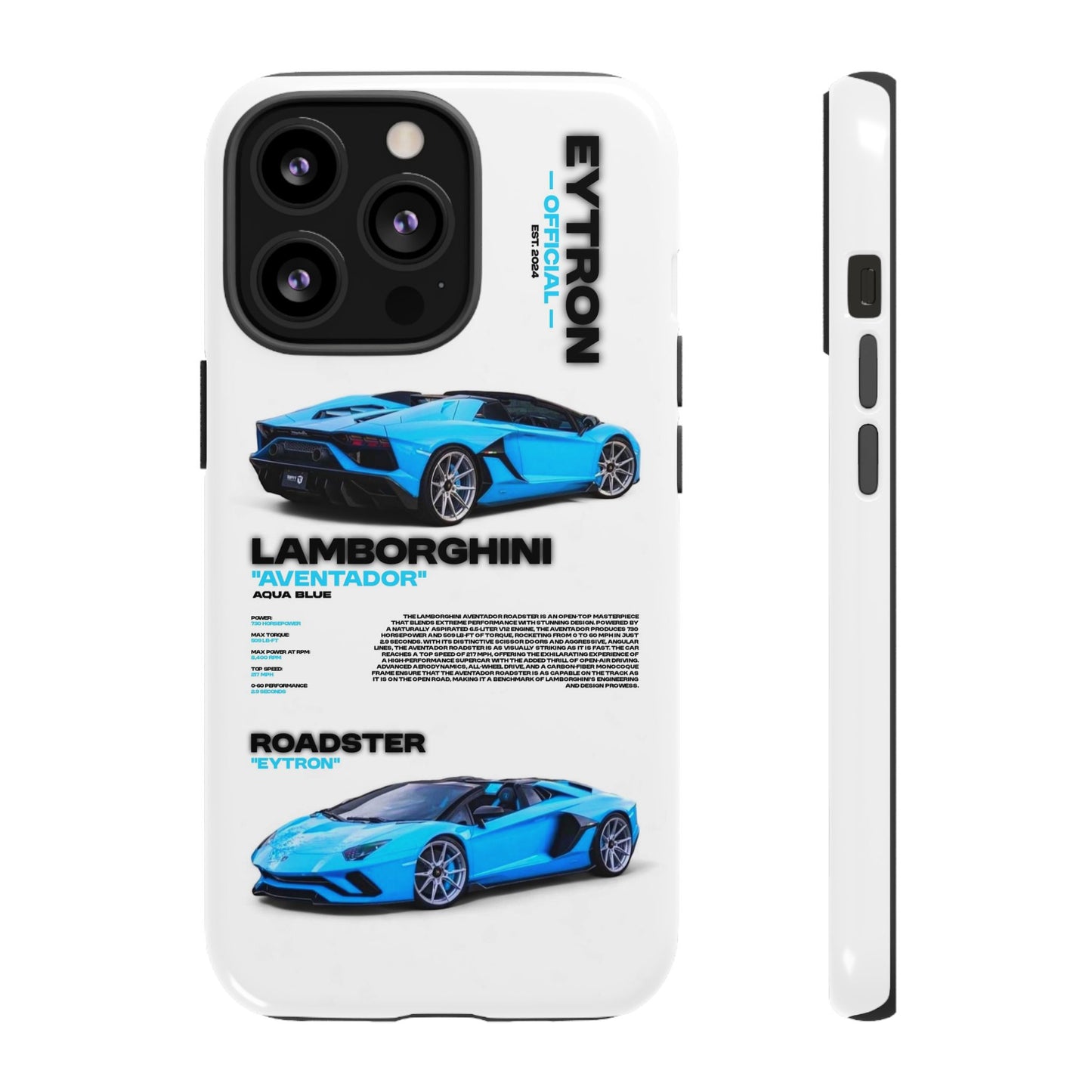 "Aqua Blue" Sturdy Case