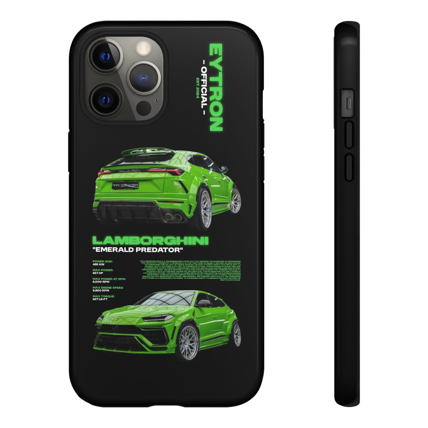 "Emerald Predator" Sturdy Case