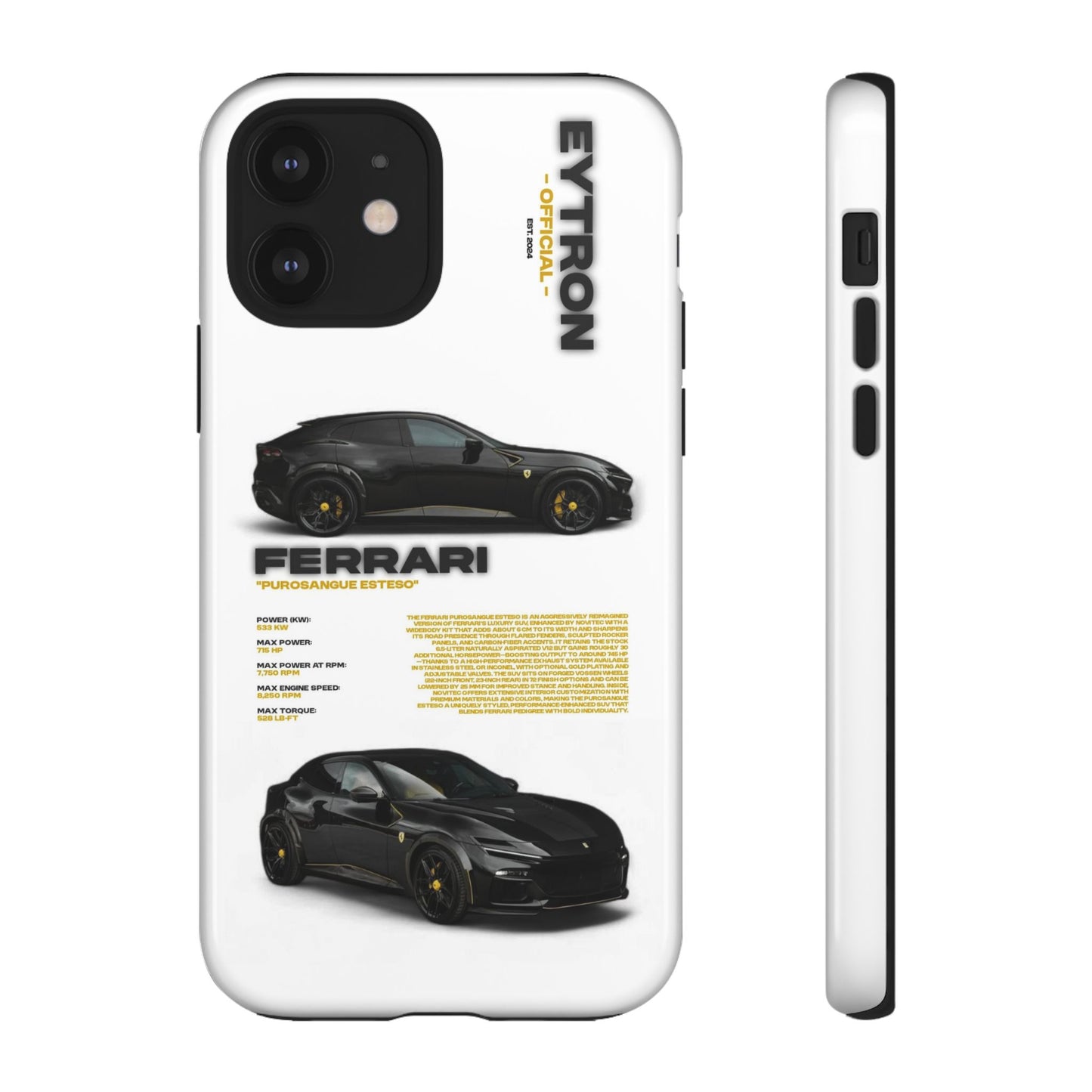 "Purosangue Esteso" Sturdy Case