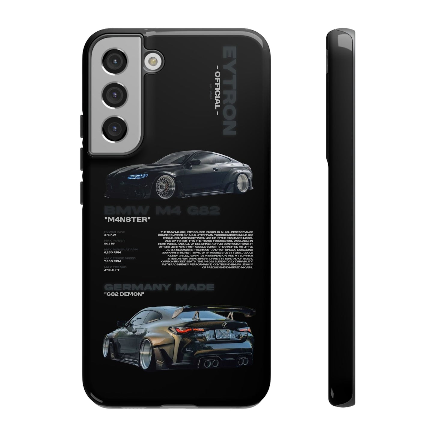 "M4nster" Sturdy Case