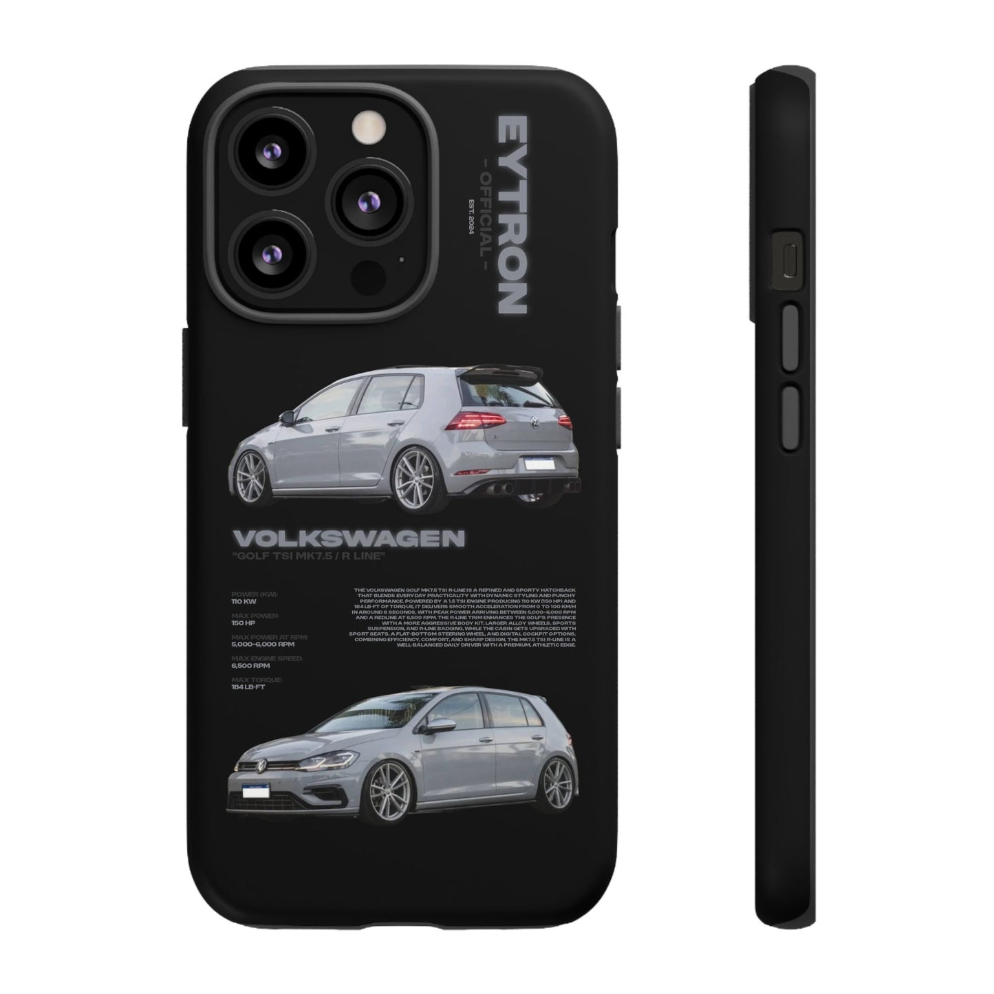 "Golf TSI MK7.5 / R Line" Sturdy Case