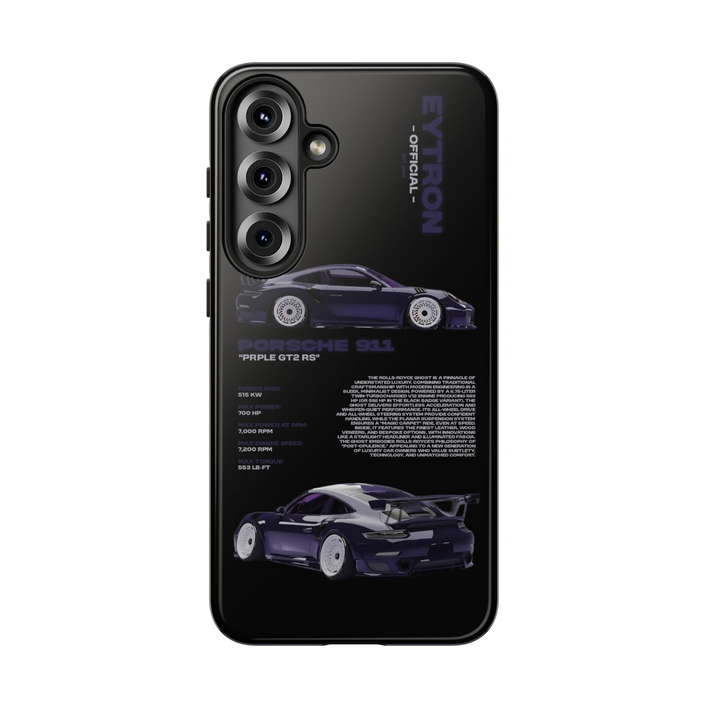 "PRPLE GT2 RS" Sturdy Case