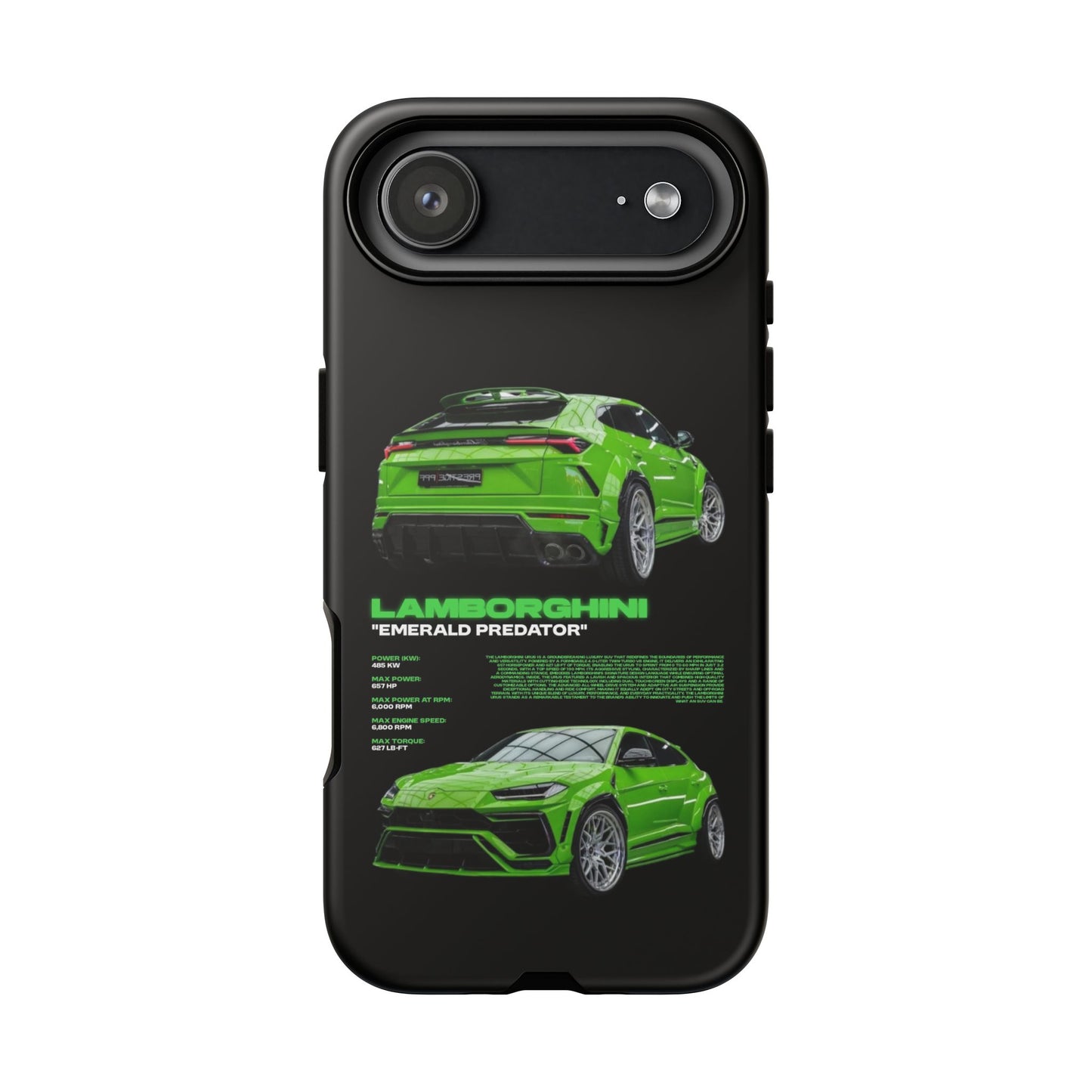 "Emerald Predator" Sturdy Case