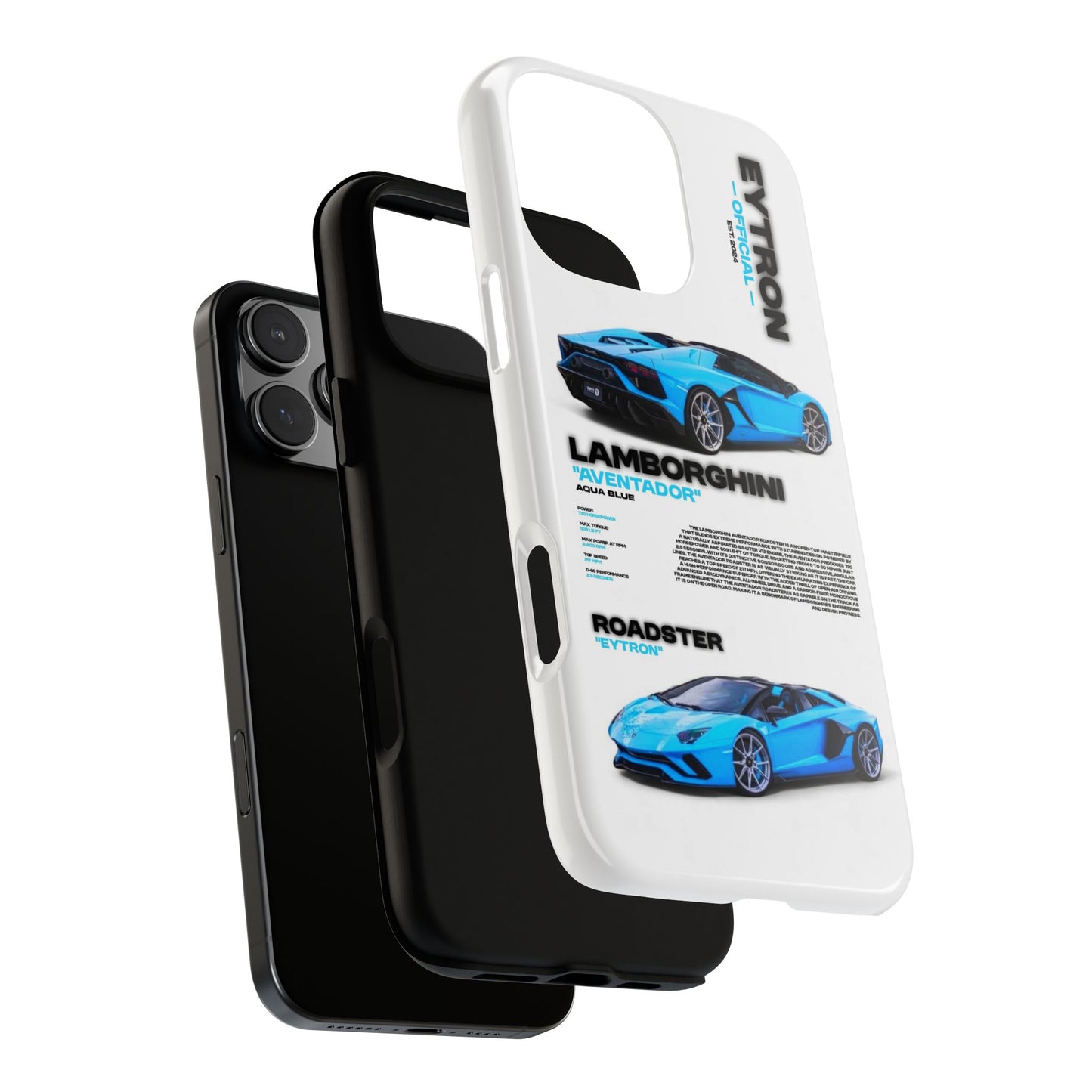 "Aqua Blue" Sturdy Case