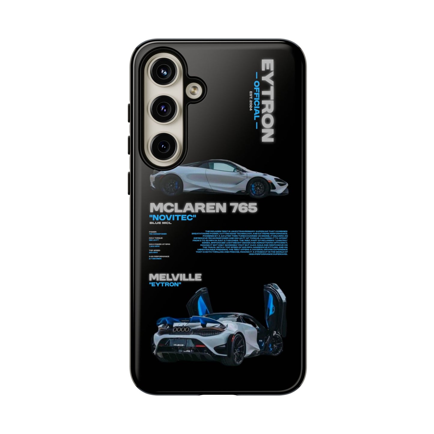 "Blue MCL" Sturdy Case