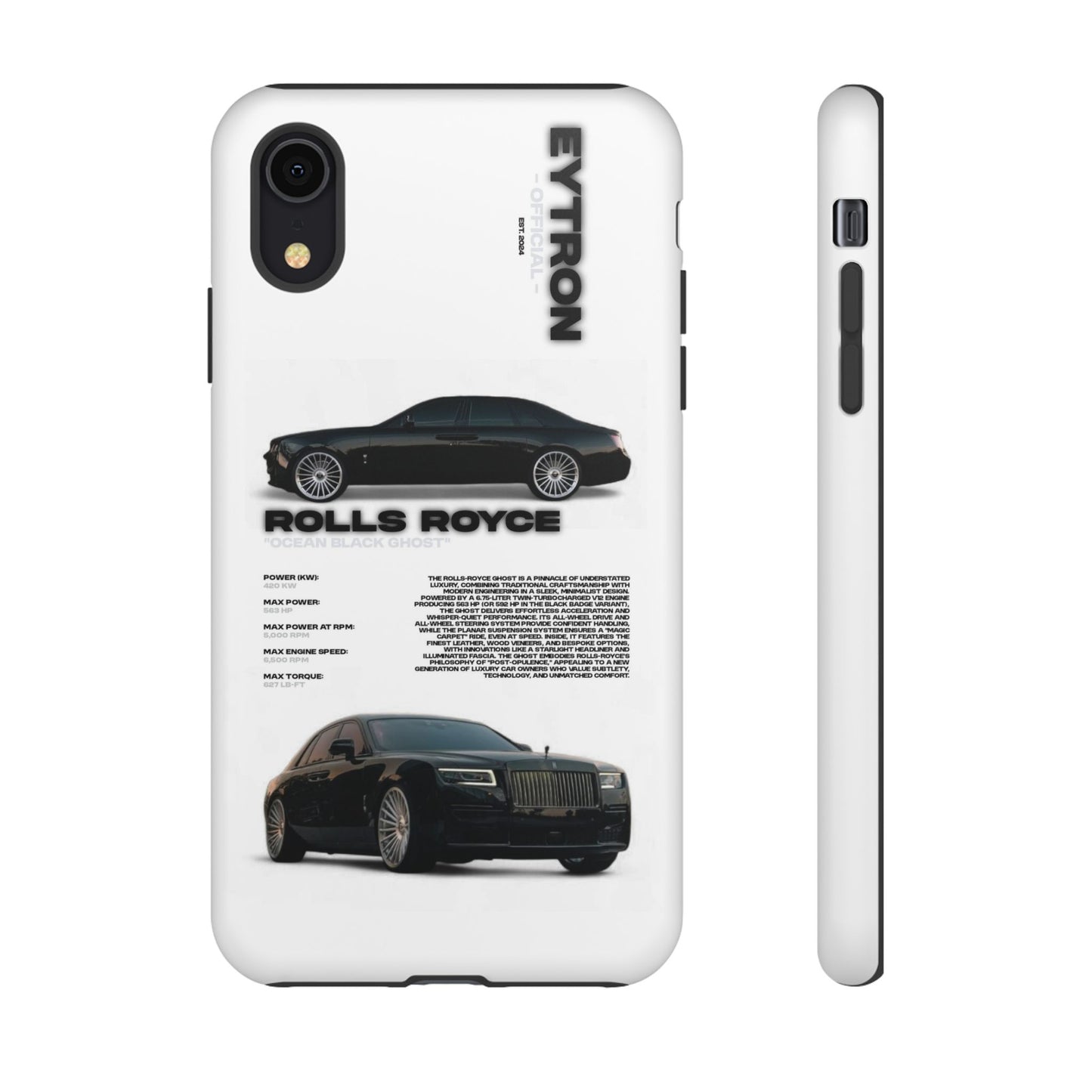 "Ocean Black Ghost" Sturdy Case