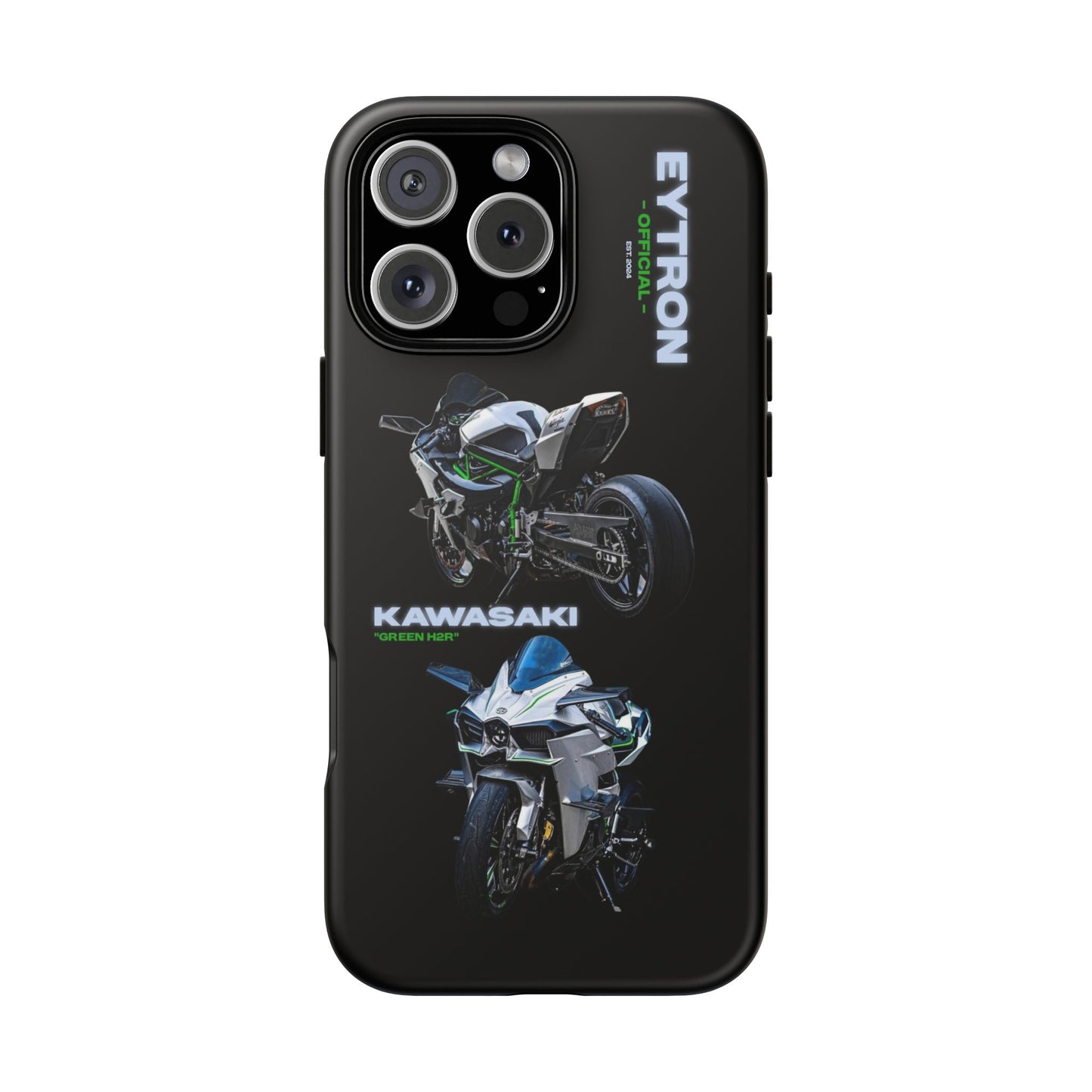 "Green H2R" Moto Case