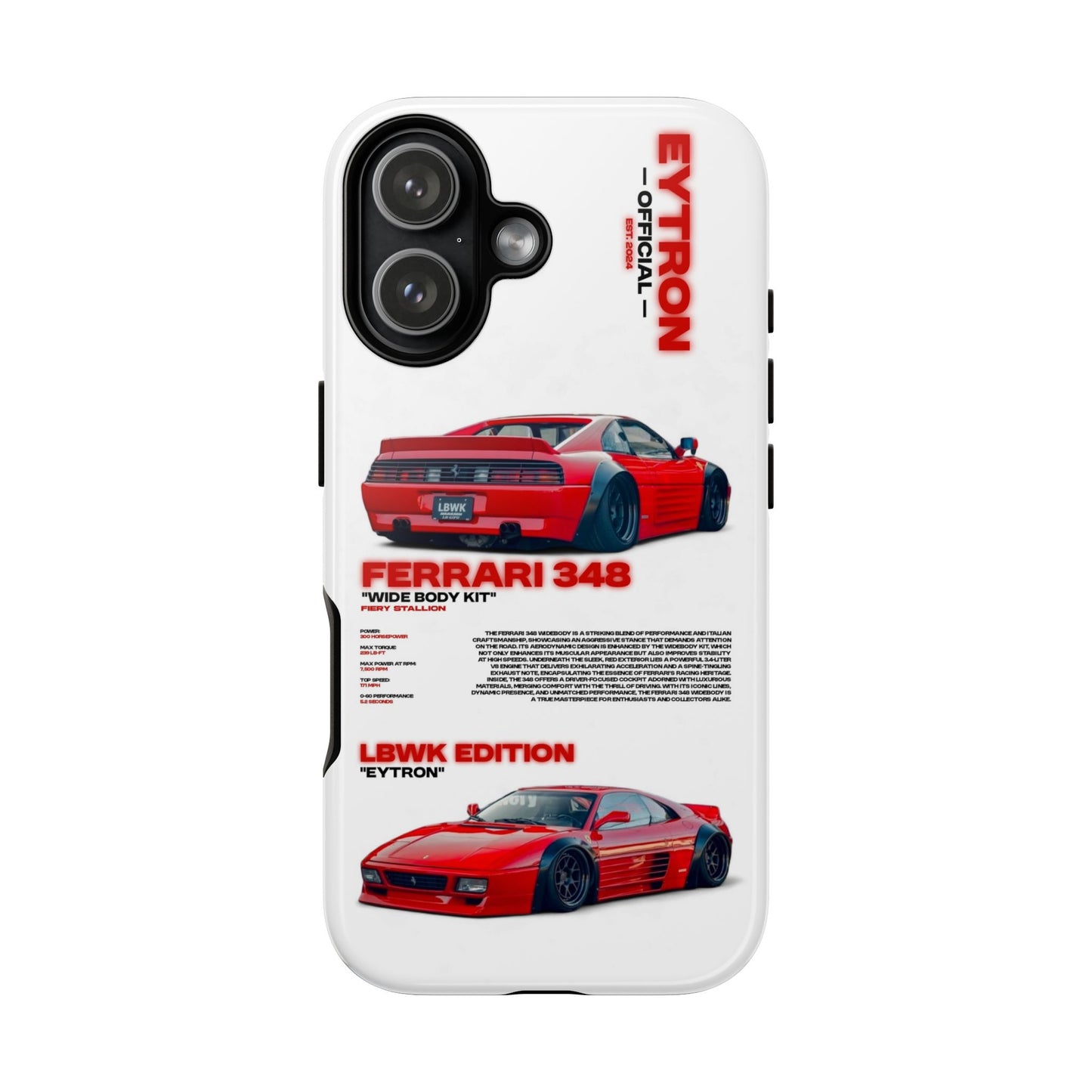 "Fiery Stallion" Sturdy Case