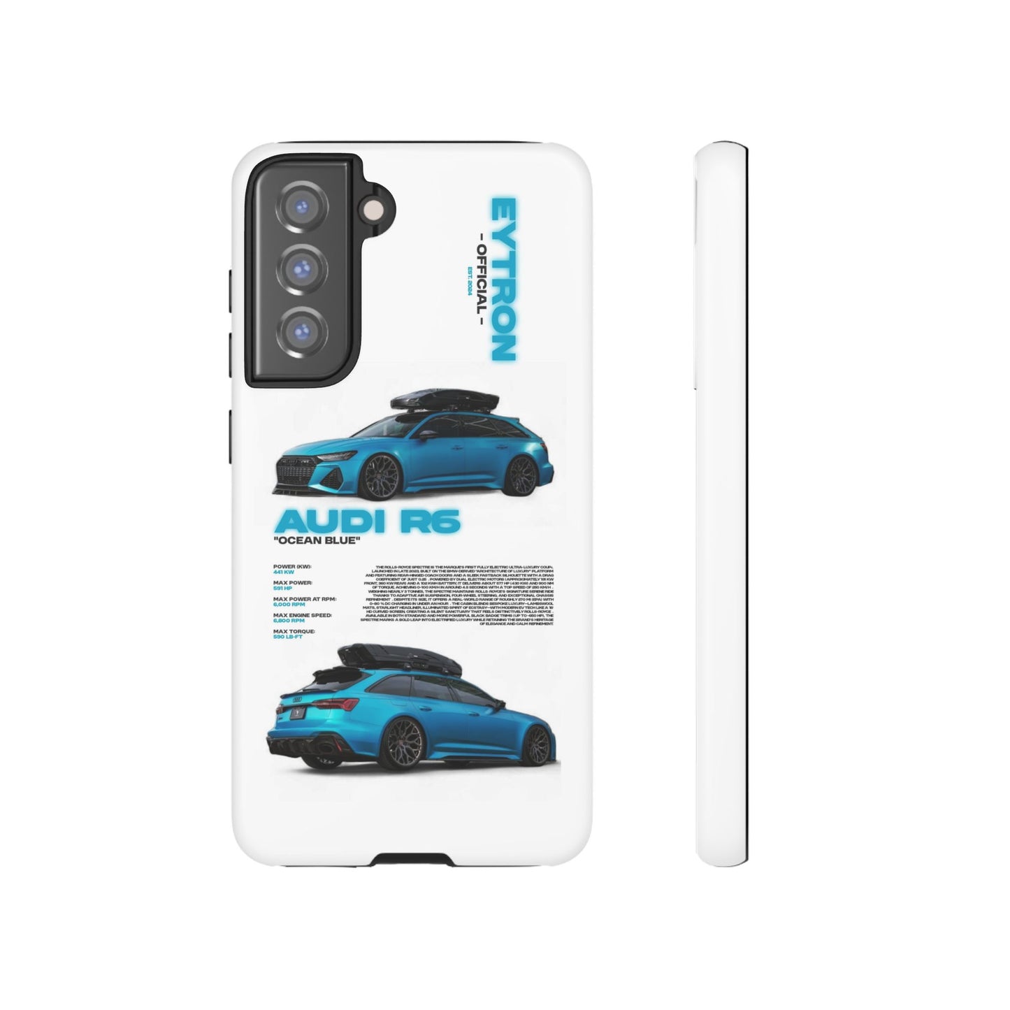 "Ocean Blue R6" Sturdy Case