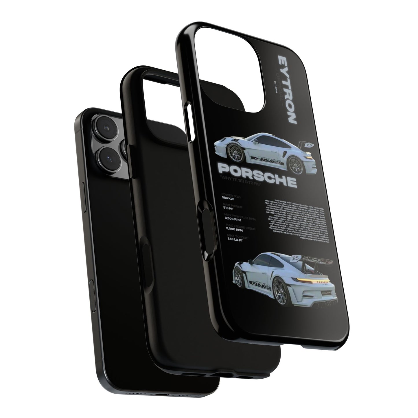 "Whyte 911 GT3 RS" Sturdy Case