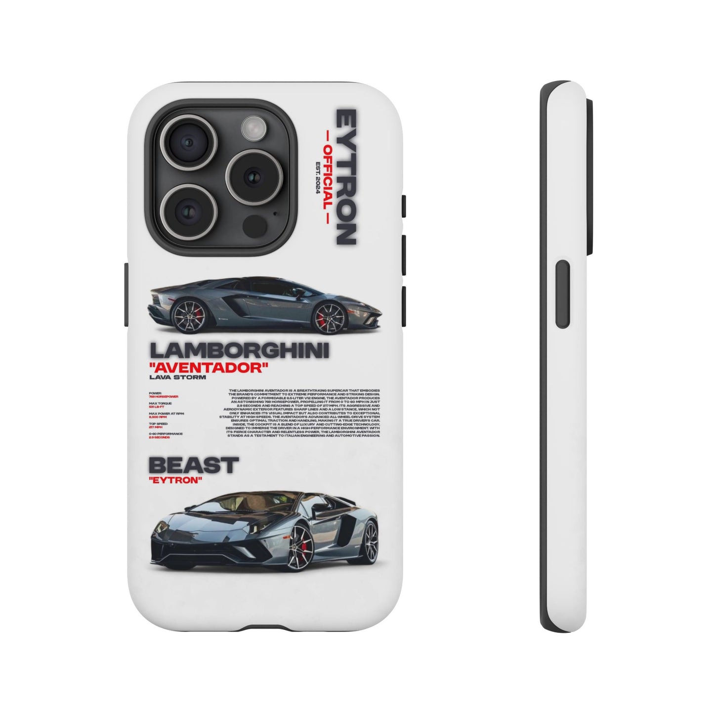 "Lava Storm" Sturdy Case