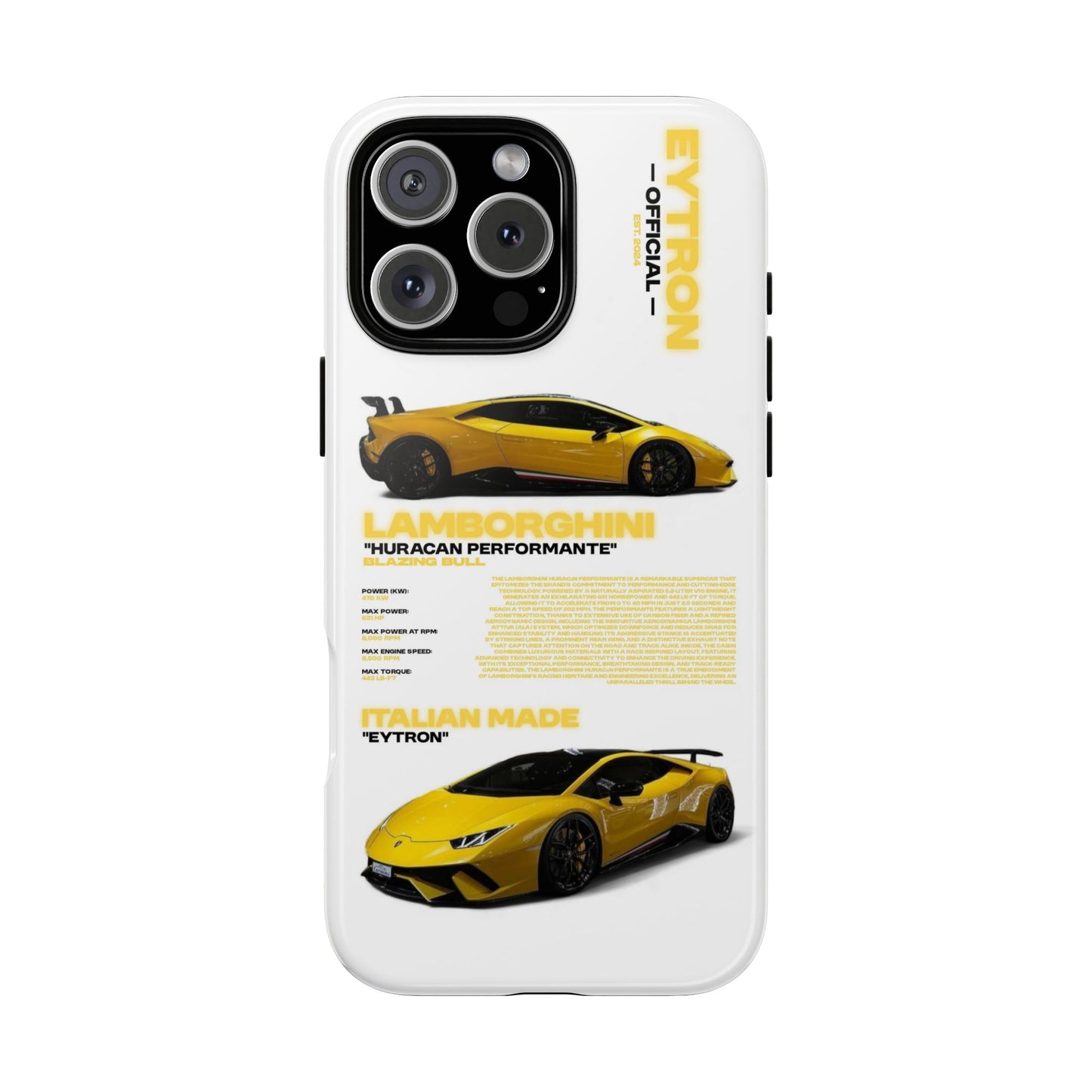 "Blazing Bull" Sturdy Case