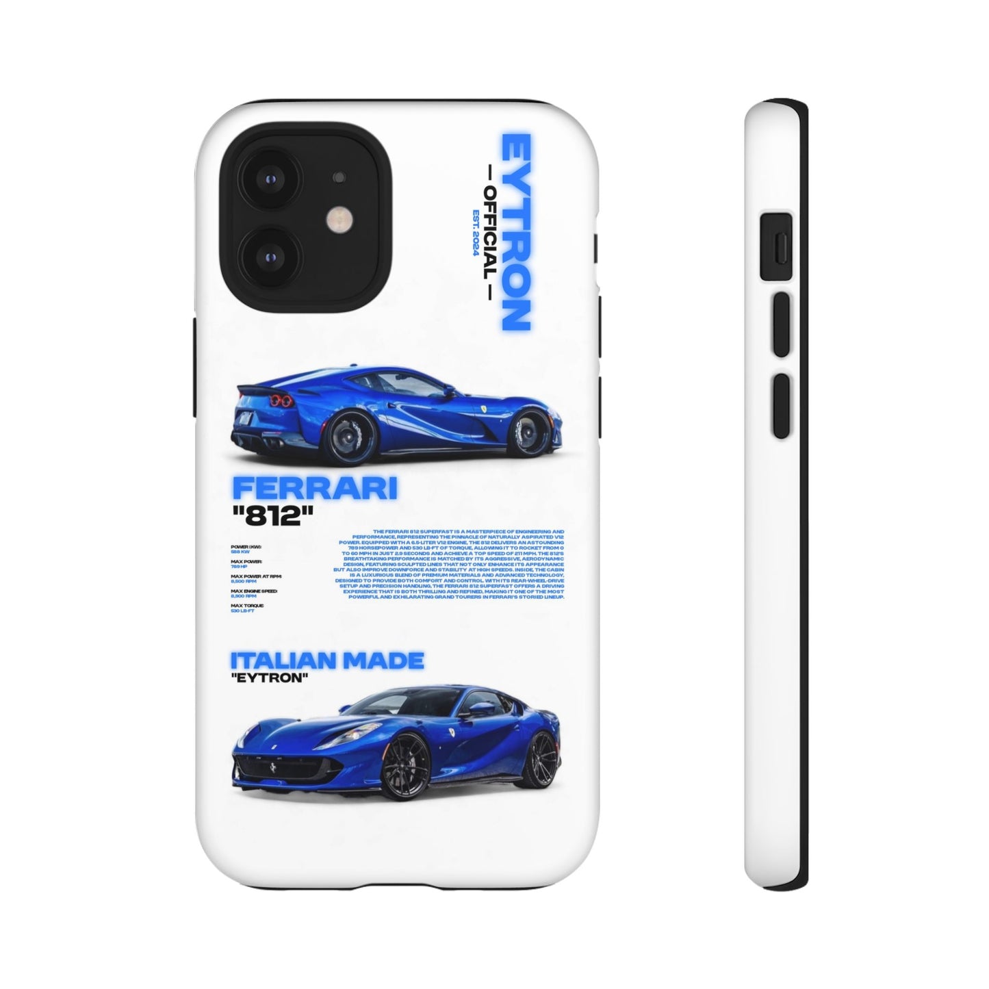 "Blue Thunder" Sturdy Case