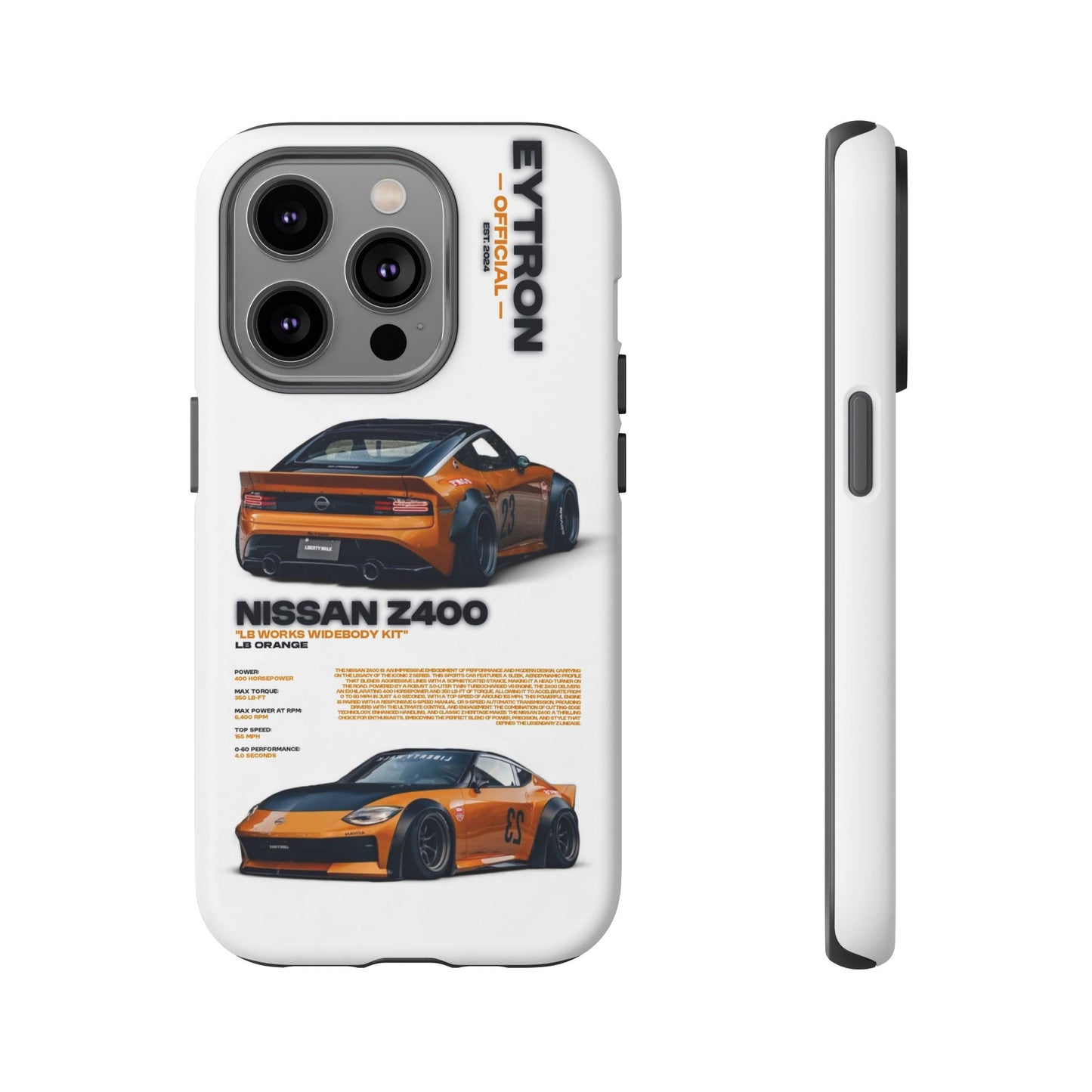 "LB Orange" Sturdy Case