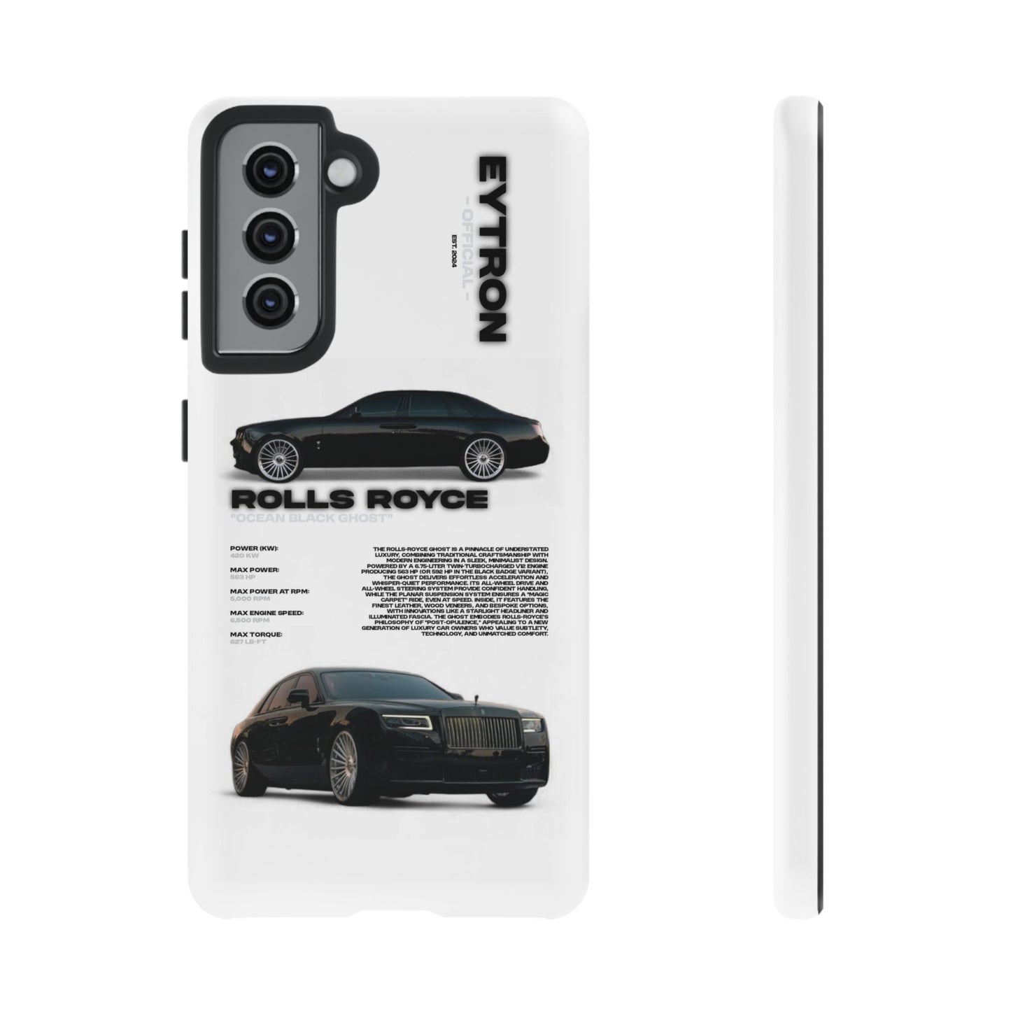 "Ocean Black Ghost" Sturdy Case