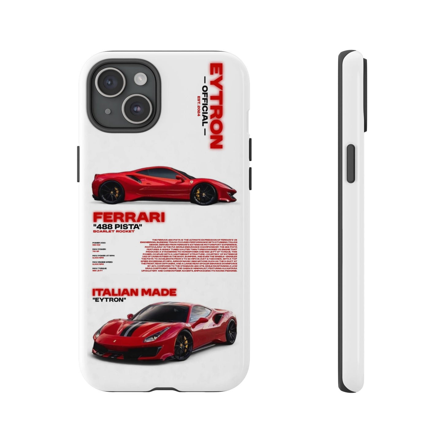 "Scarlet Rocket" Sturdy Case