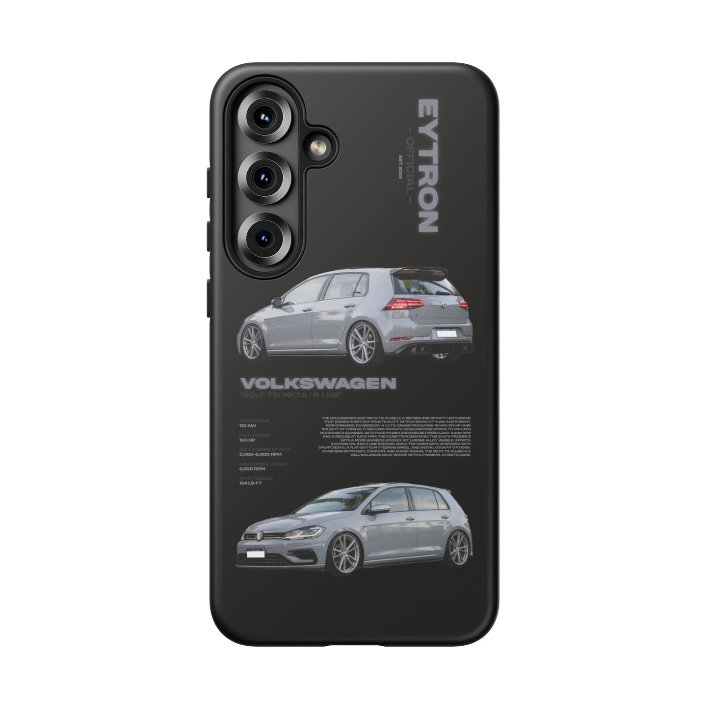"Golf TSI MK7.5 / R Line" Sturdy Case