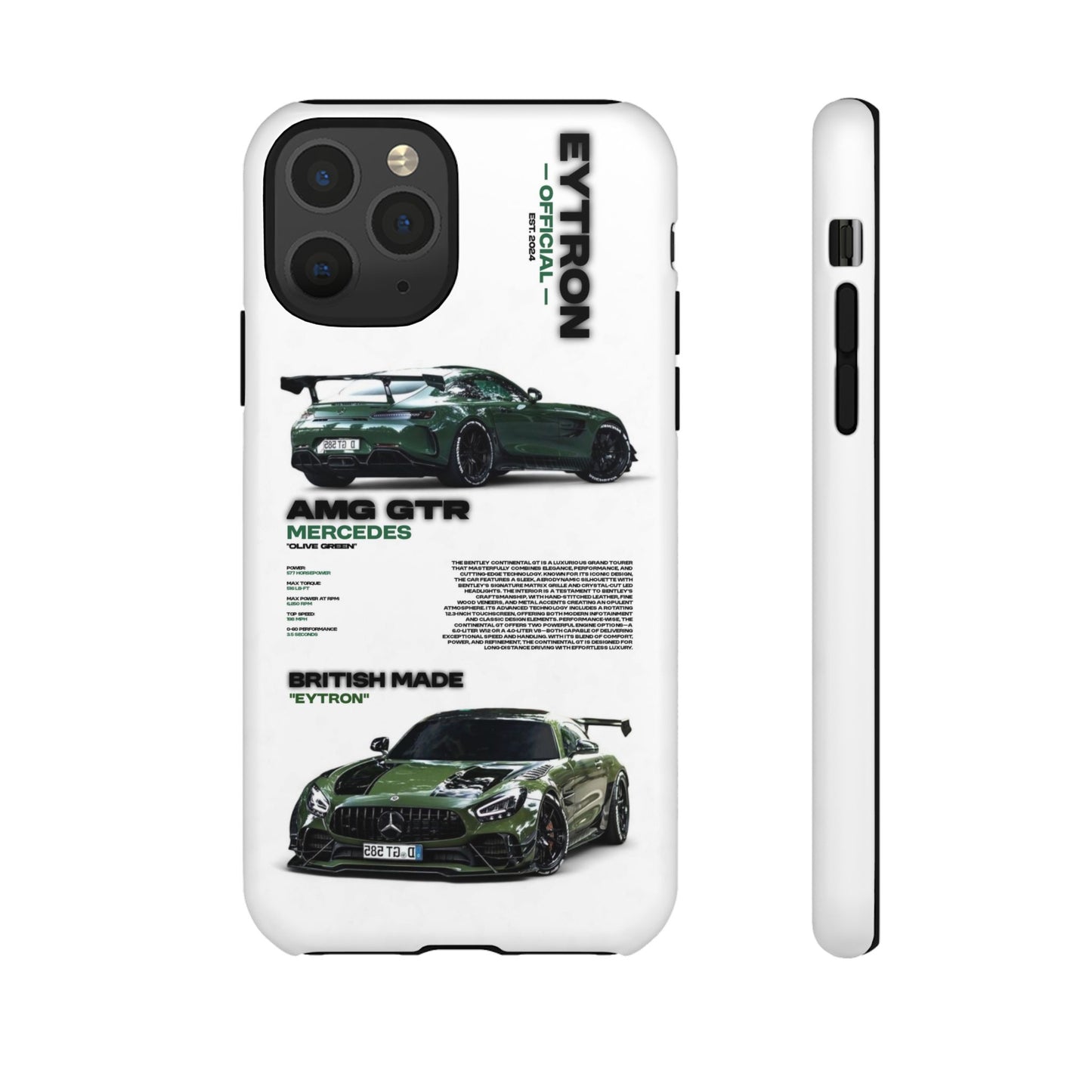 "Olive Green" Sturdy Case